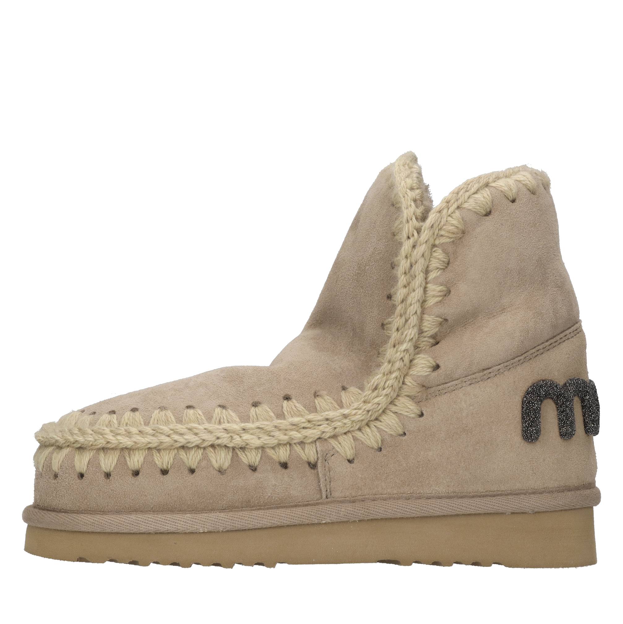 Mou Boots In Beige Chari