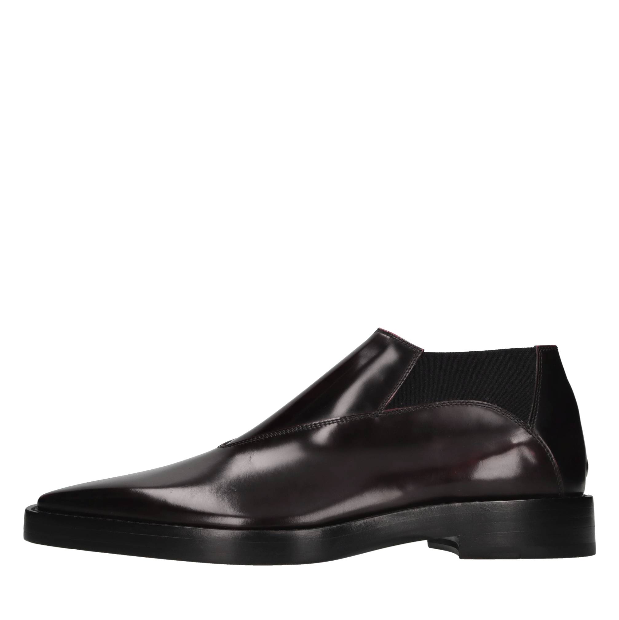 MUGLER Boots Bordeaux