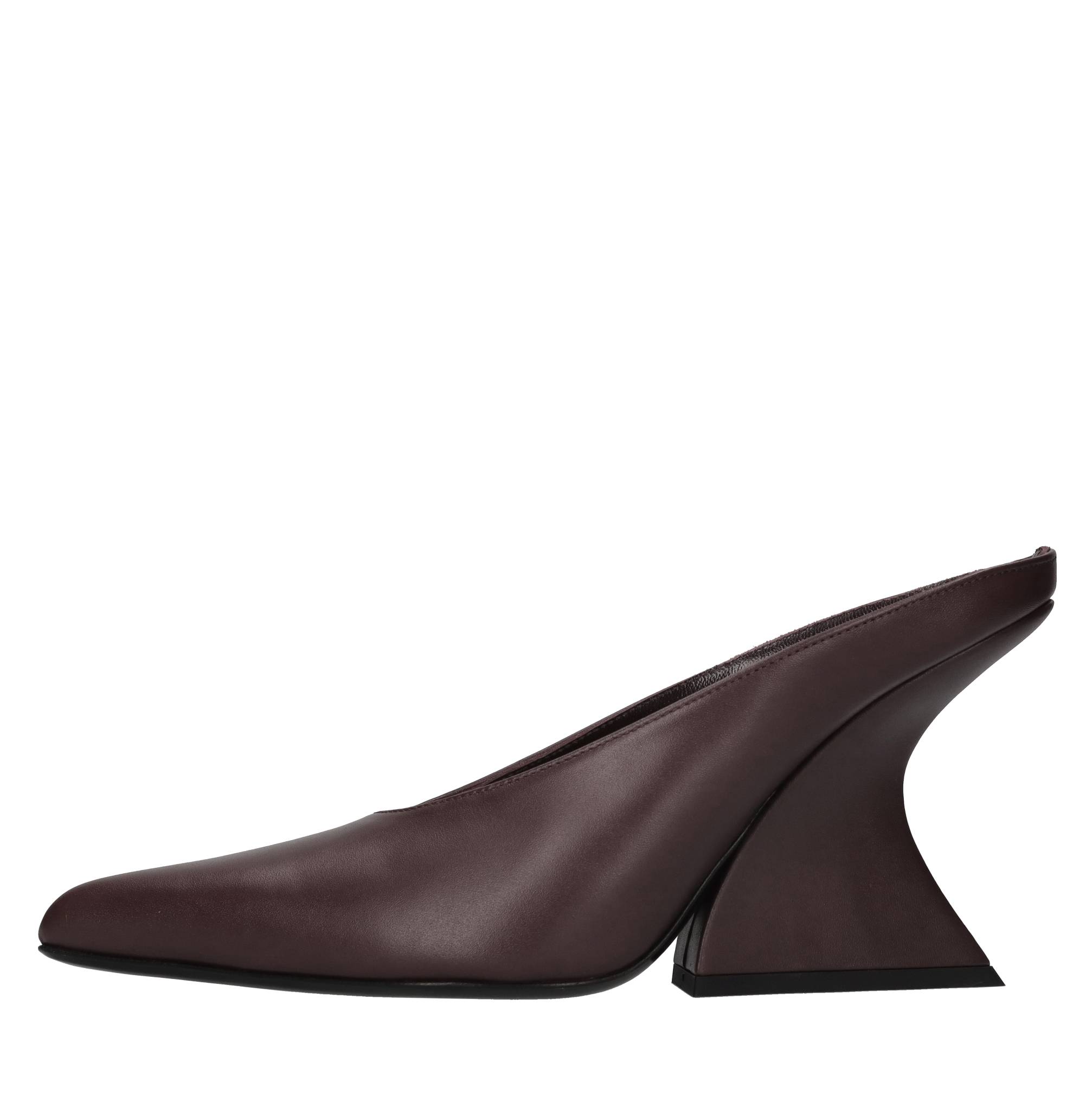 MUGLER Sandals Bordeaux