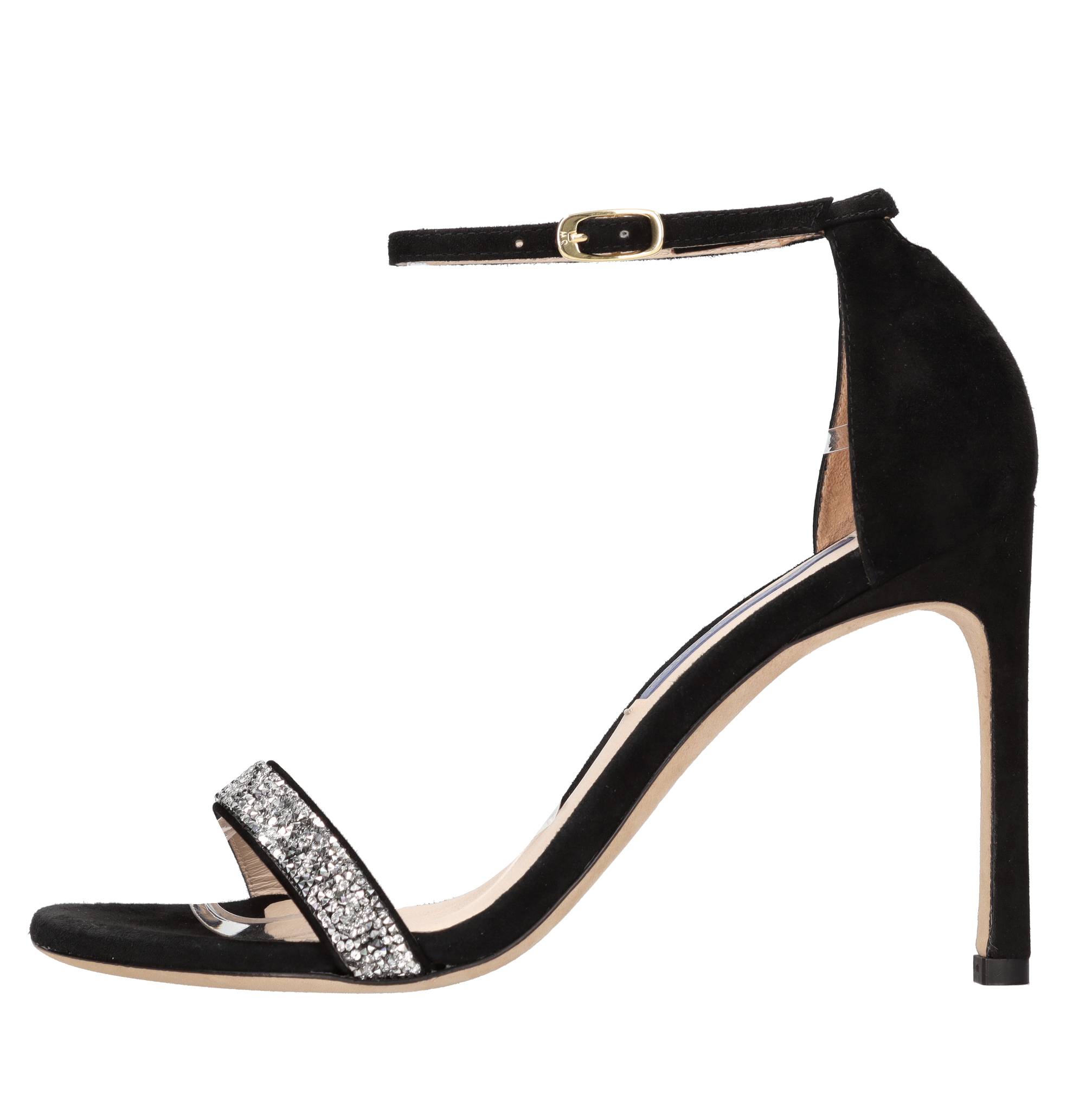 Stuart Weitzman Sandals Black In Nero Scuri