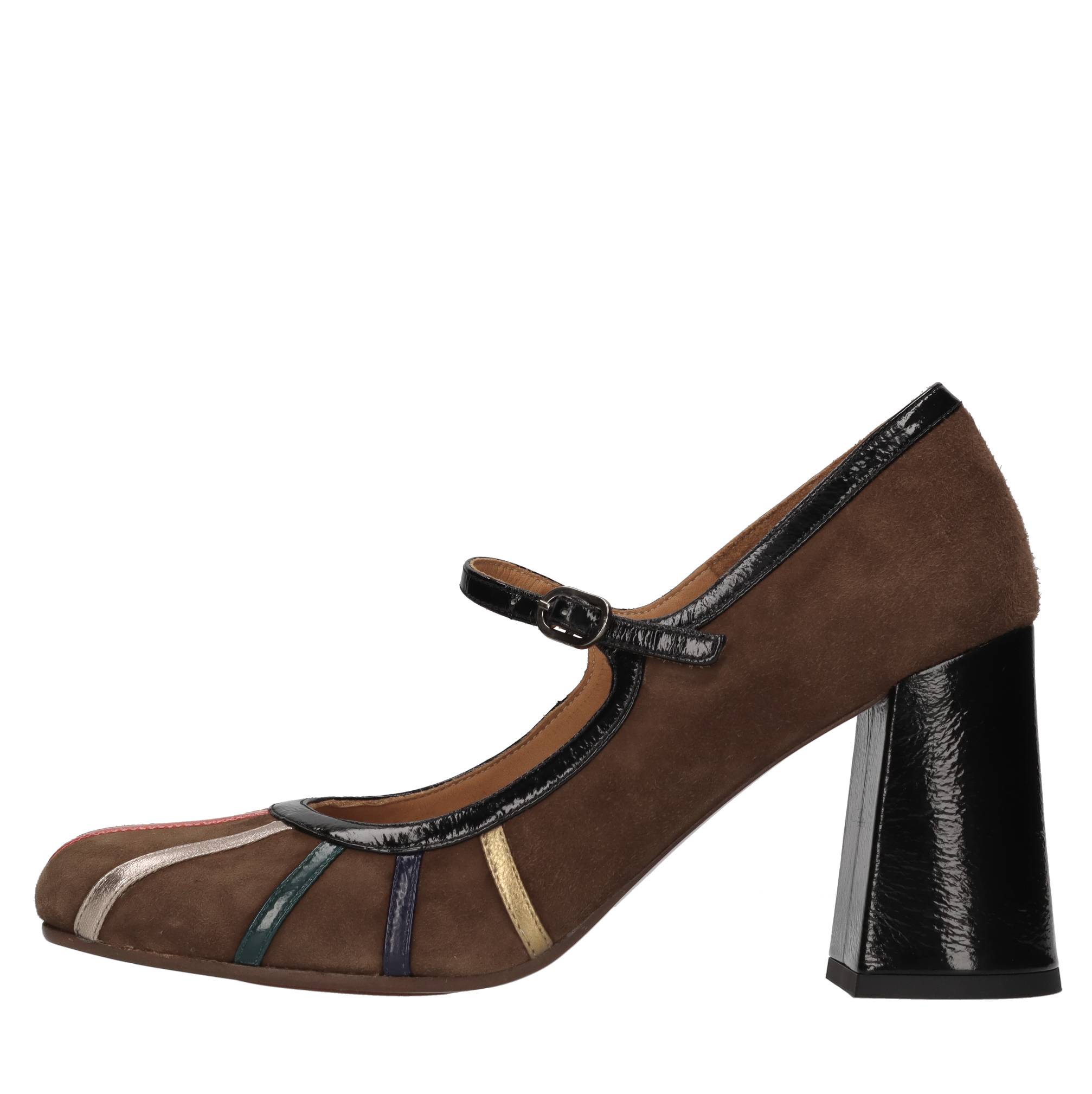 Chie Mihara Schoenen met multicolor hiel