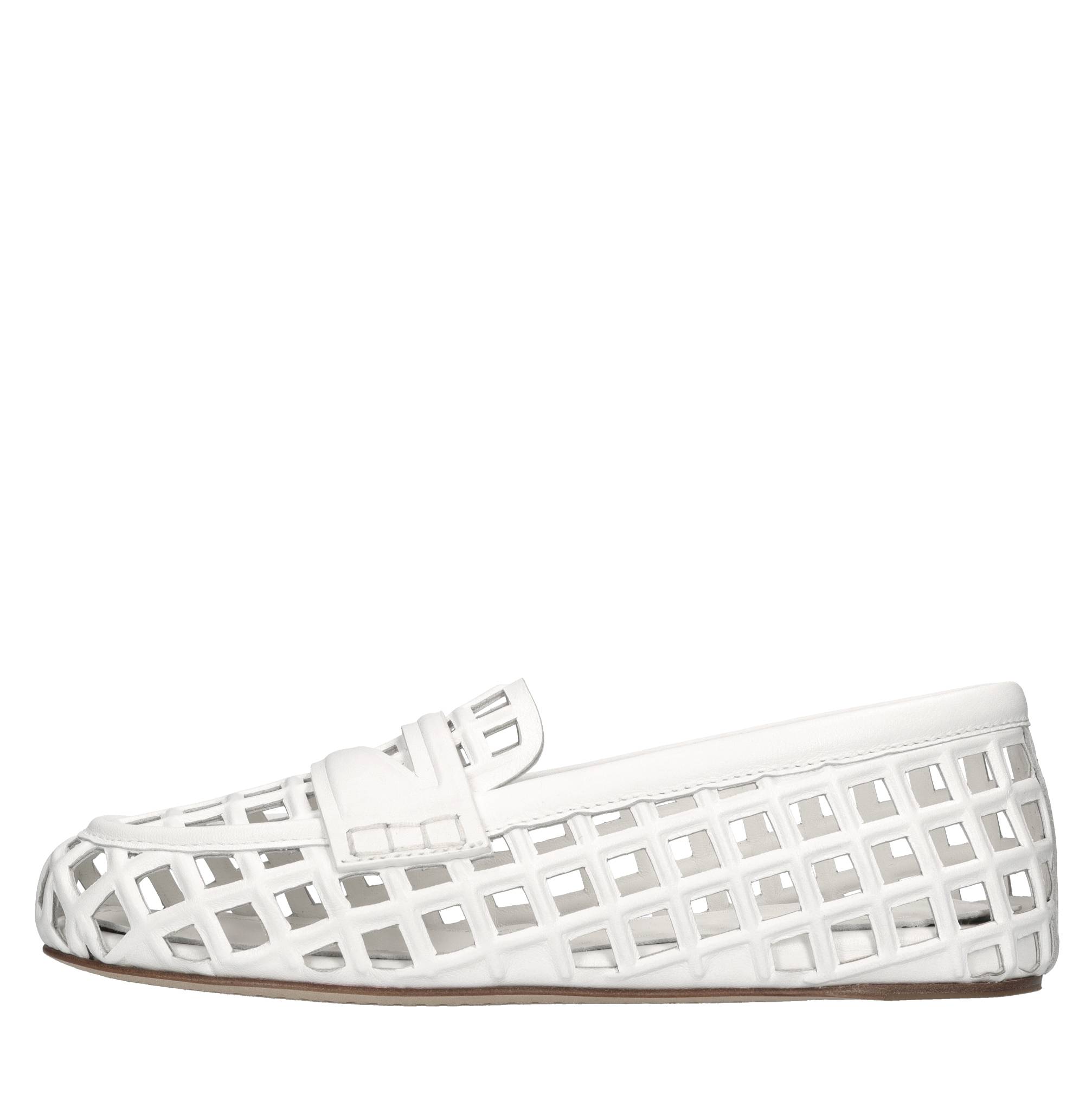 3juin Lage schoenen wit