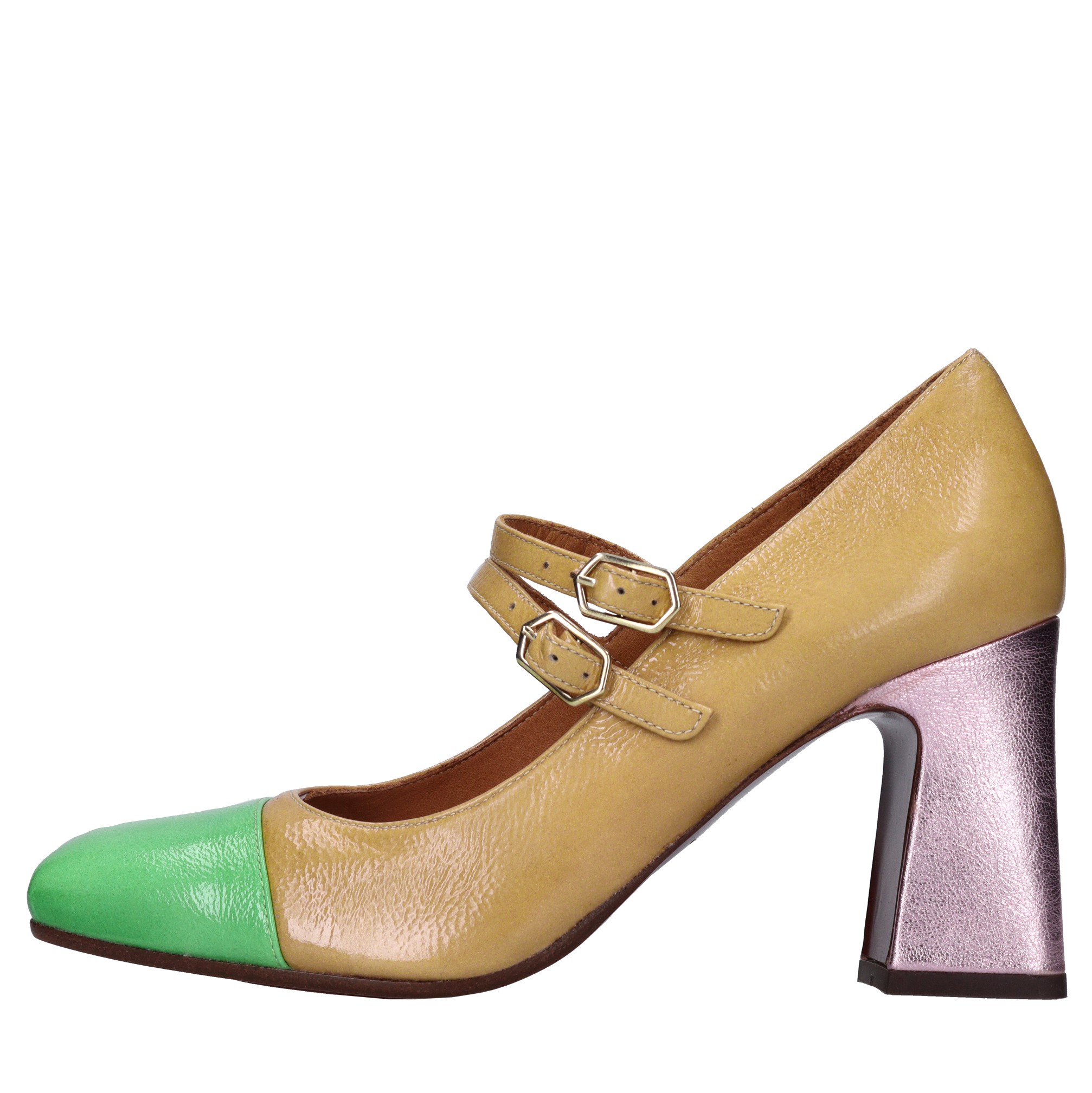 Chie Mihara Schuhe mit mehrfarbigem Absatz