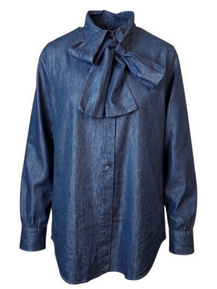 Xacus Chemises Denim fonce