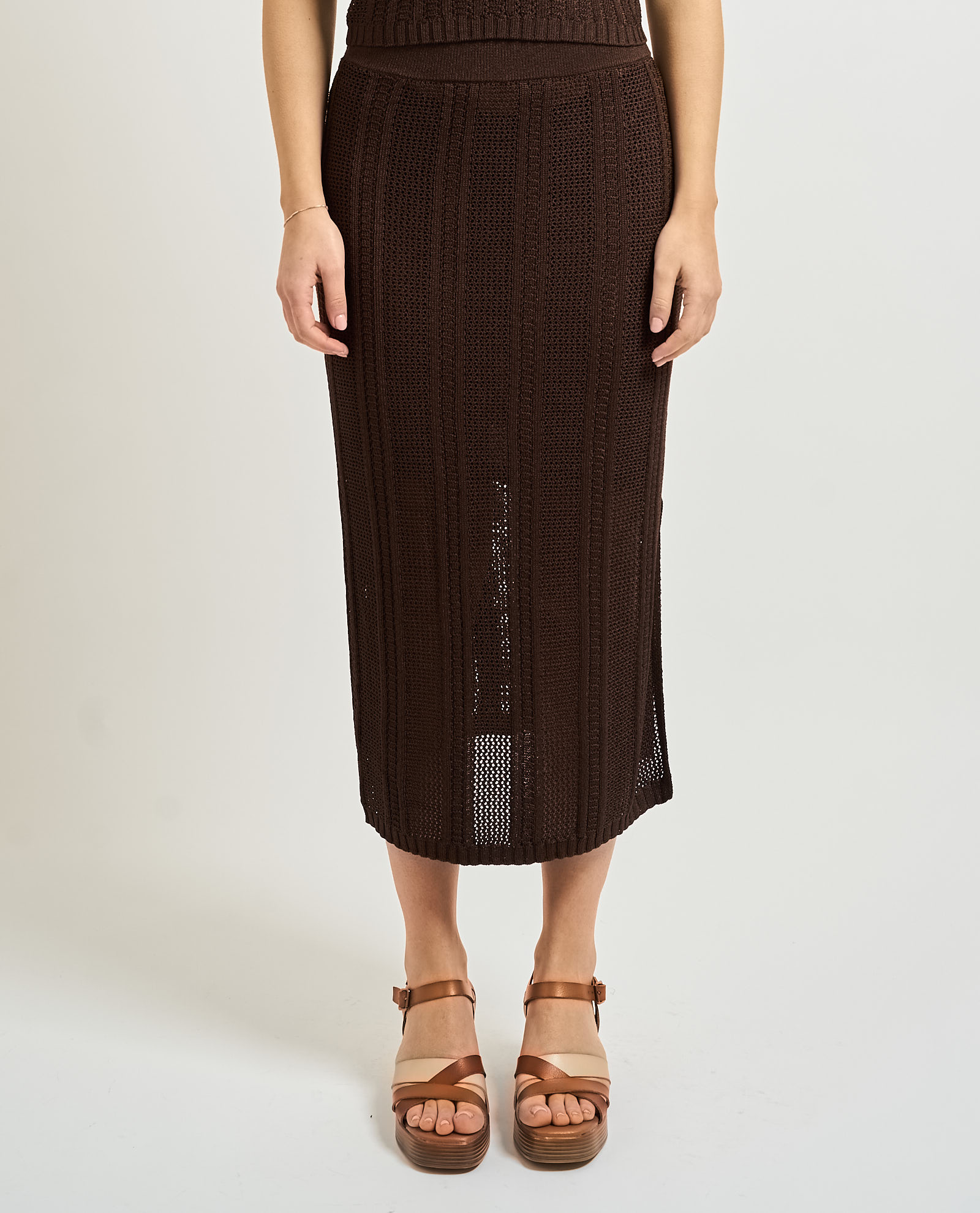 PENNY BLACK Gonne Marrone