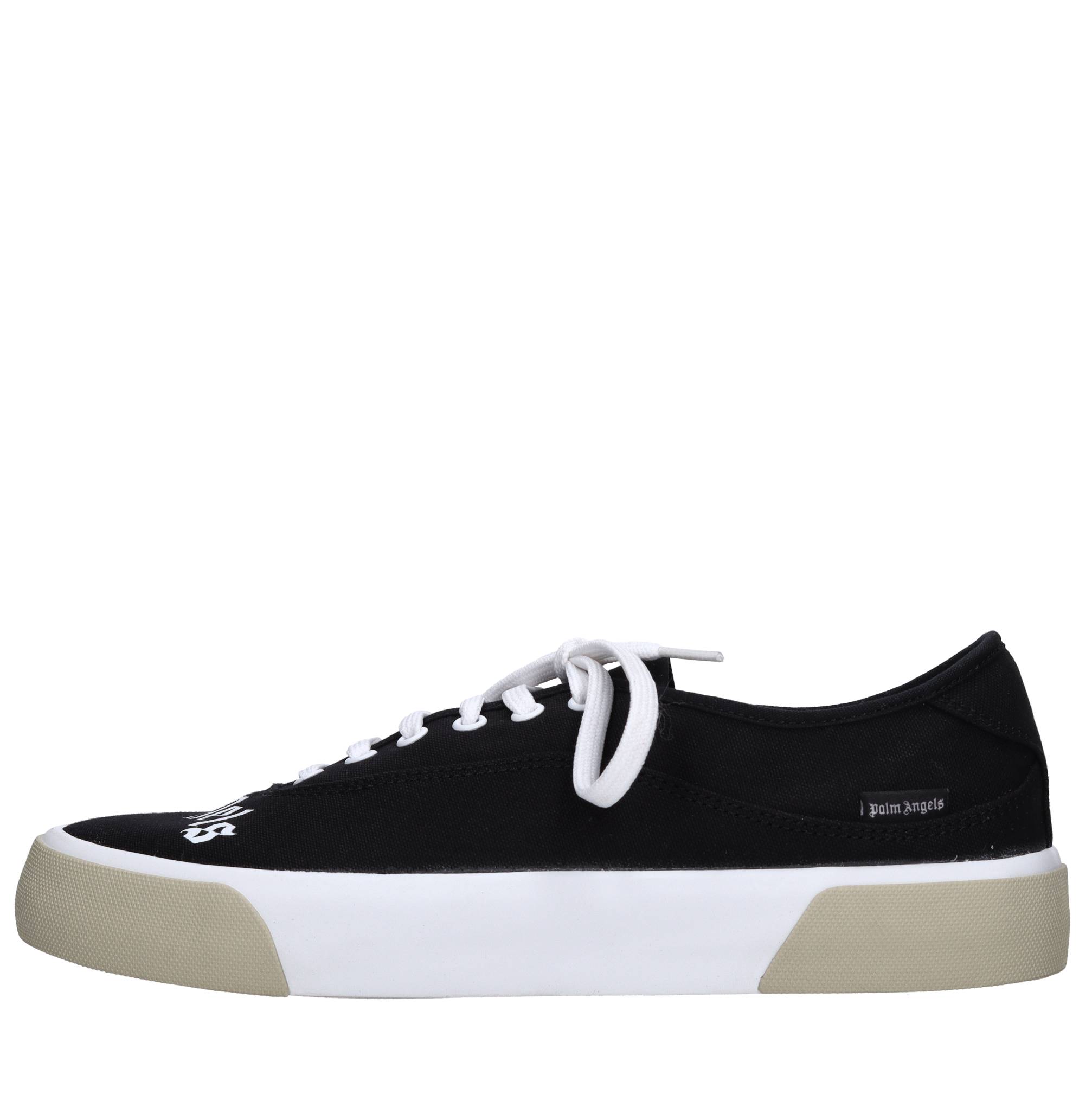 Palm Angels Logo-print Slip-on Sneakers In Black