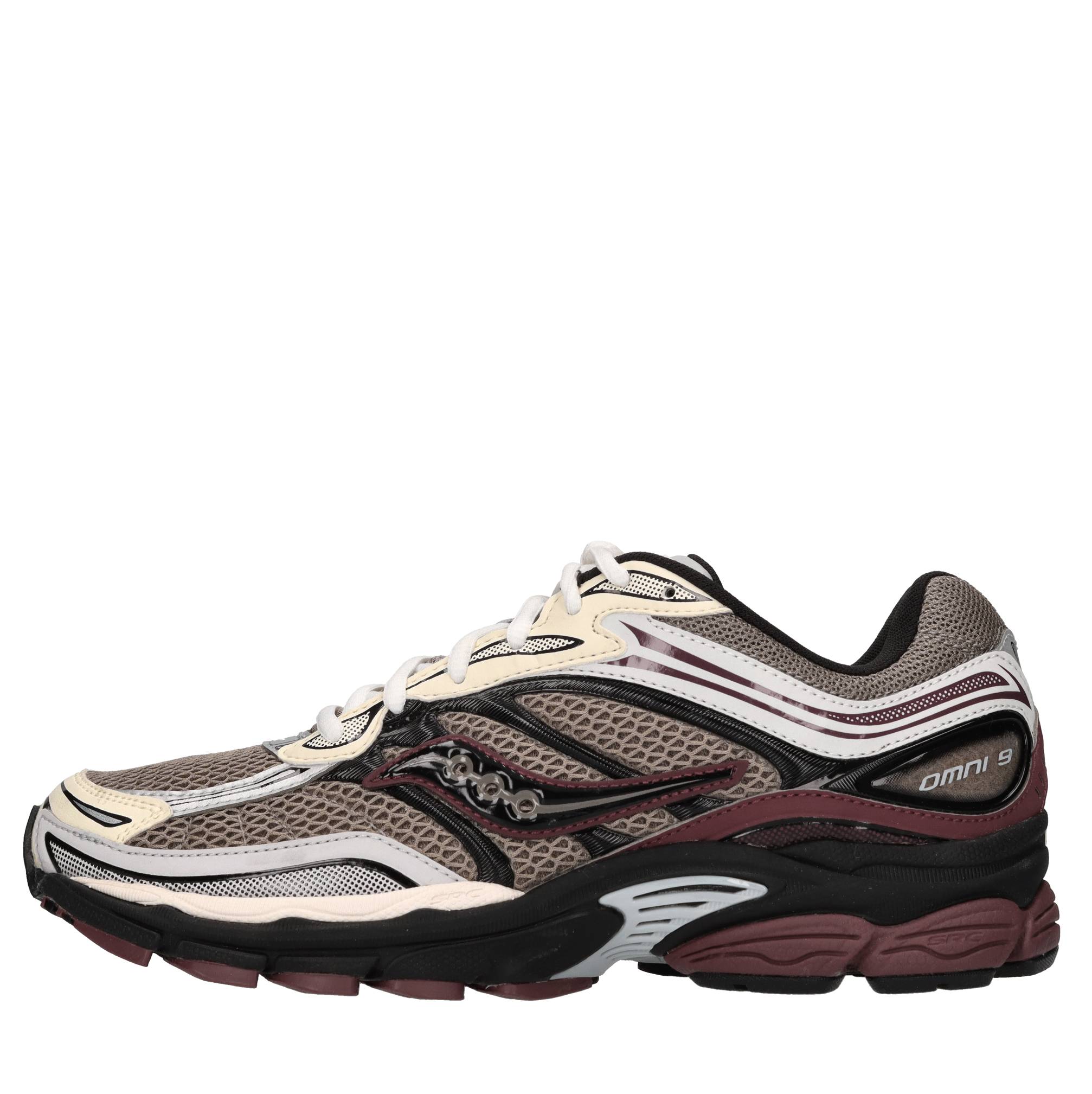 Saucony Progrid Omni 9 H Sneakers - Mesh - Heren - Grijs - Maat 41