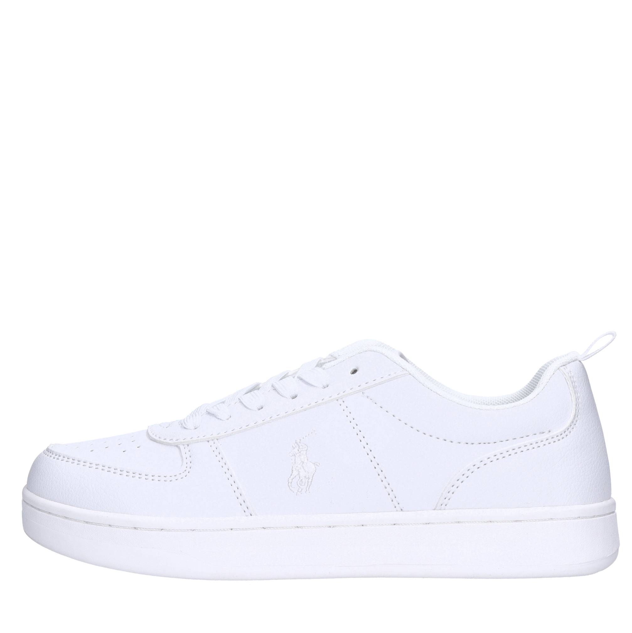 Polo Ralph Lauren Sneakers White In Bianco Neutri