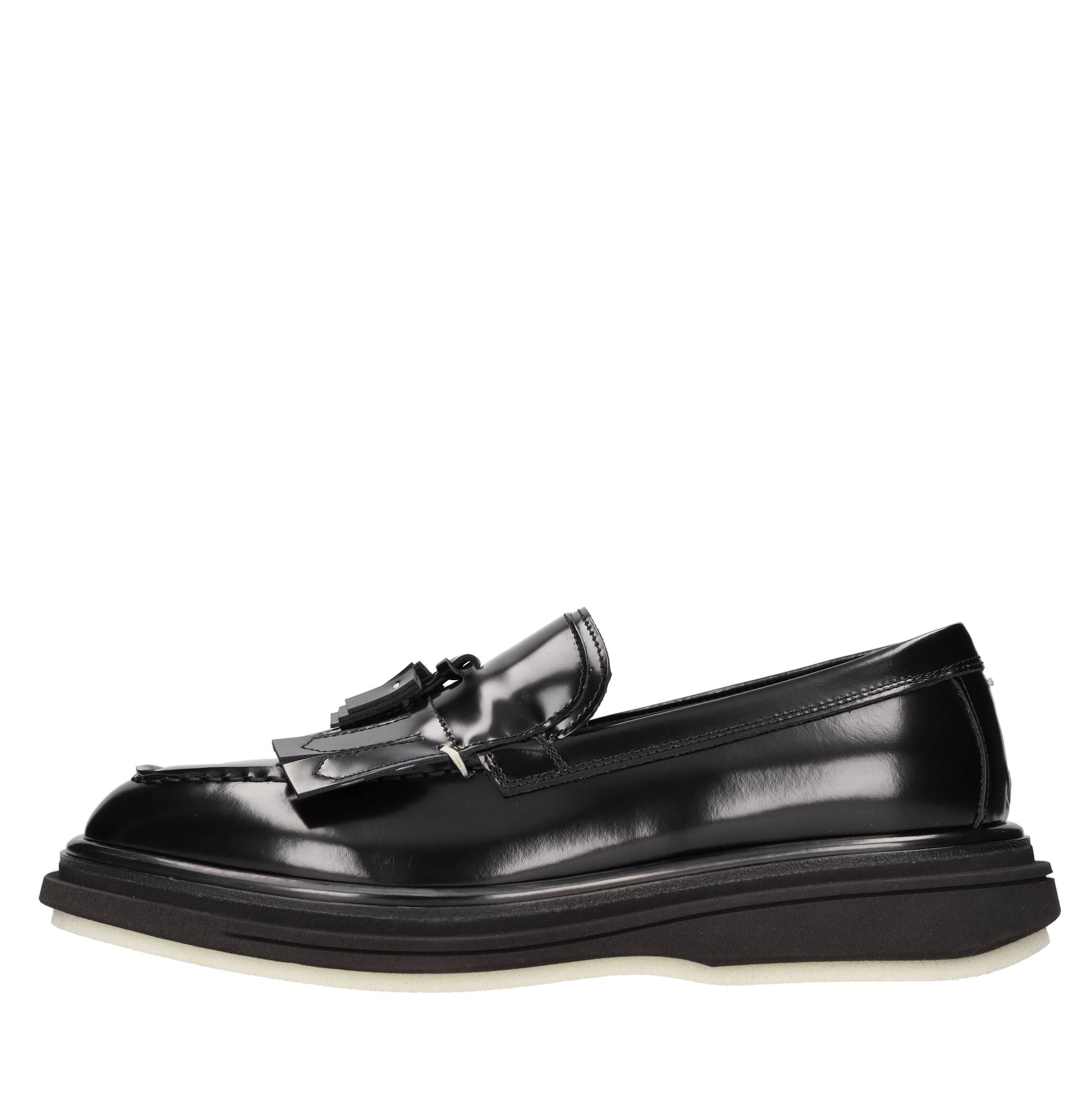 The Antipode Man Loafers Black Size 9 Leather In Black