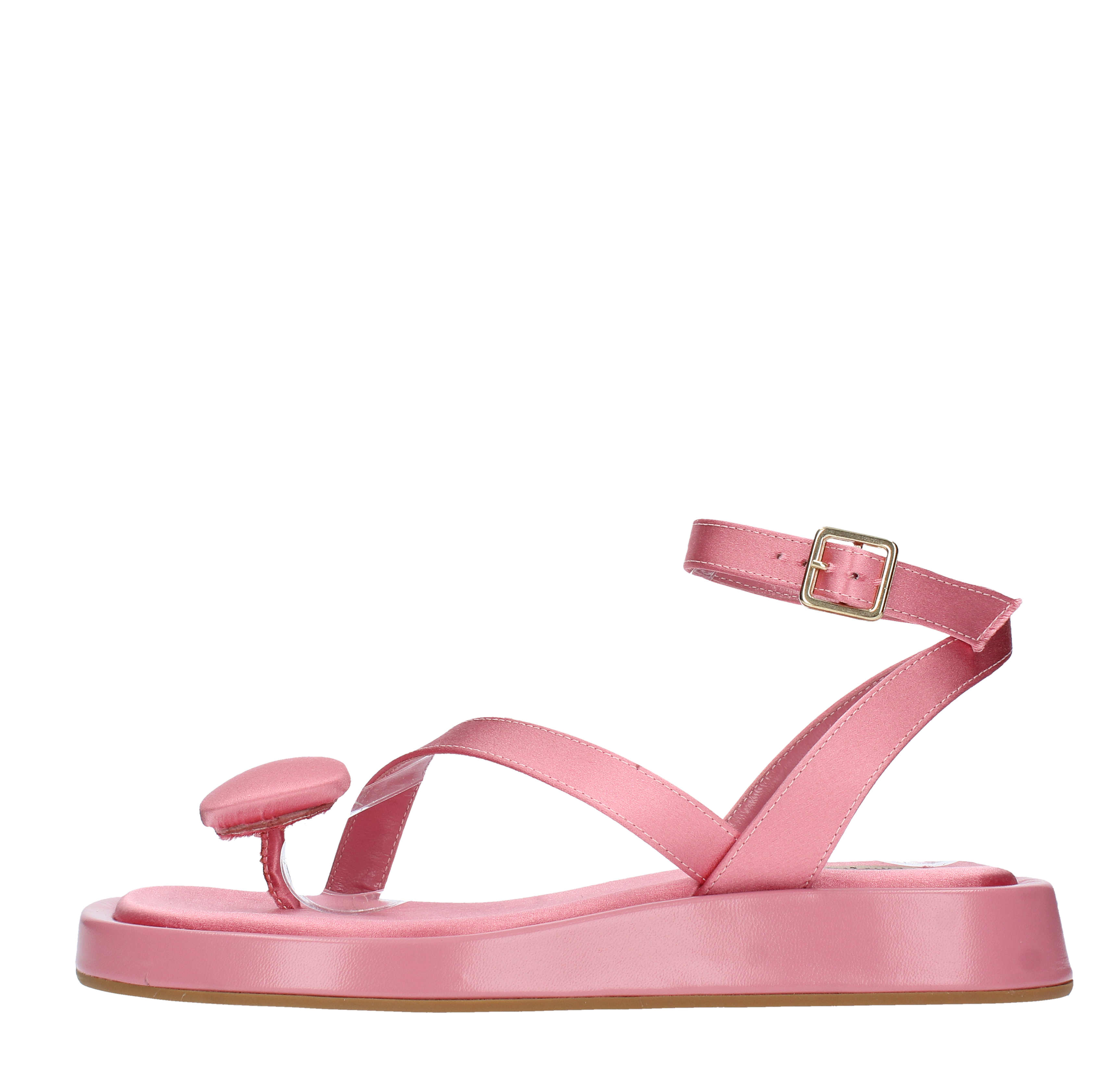 Gia/rhw Sandals Pink In Rosa Chiari E Naturali