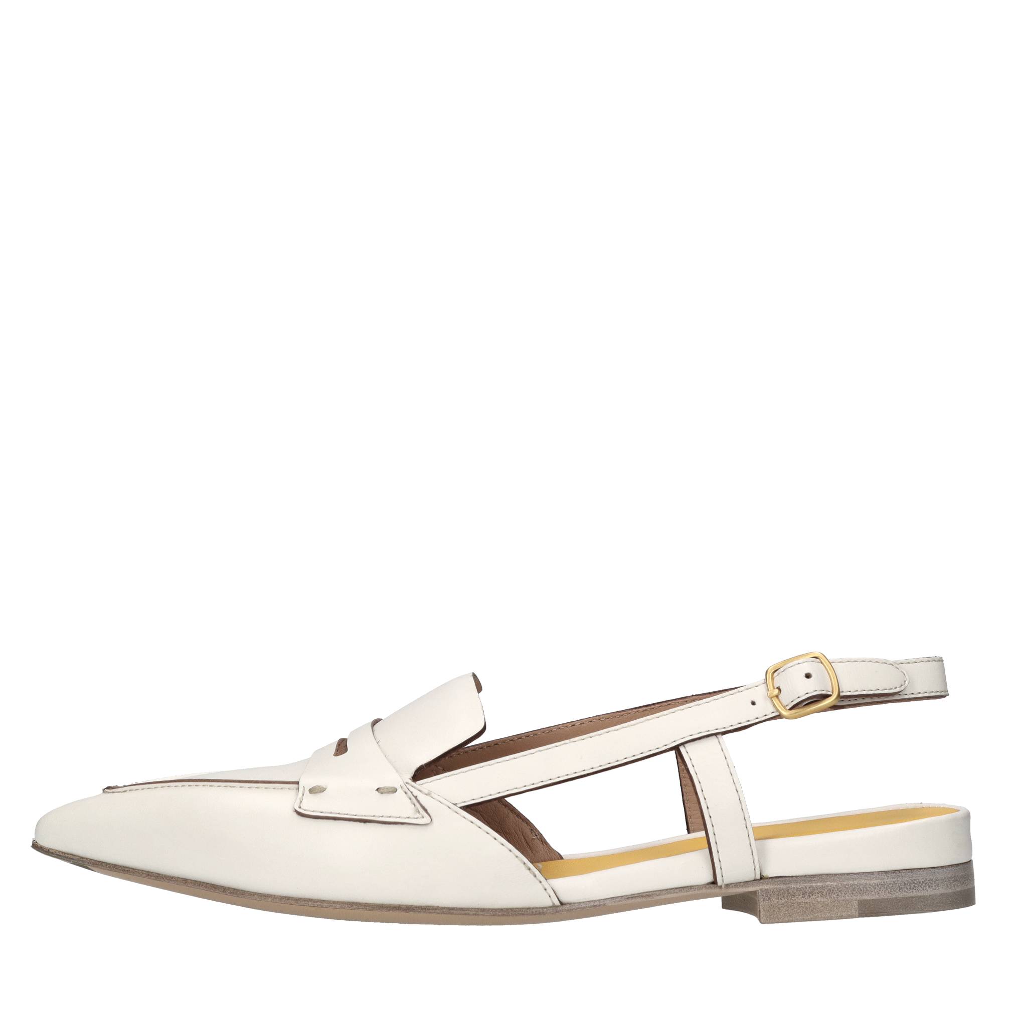 Mara Bini Lage schoenen wit