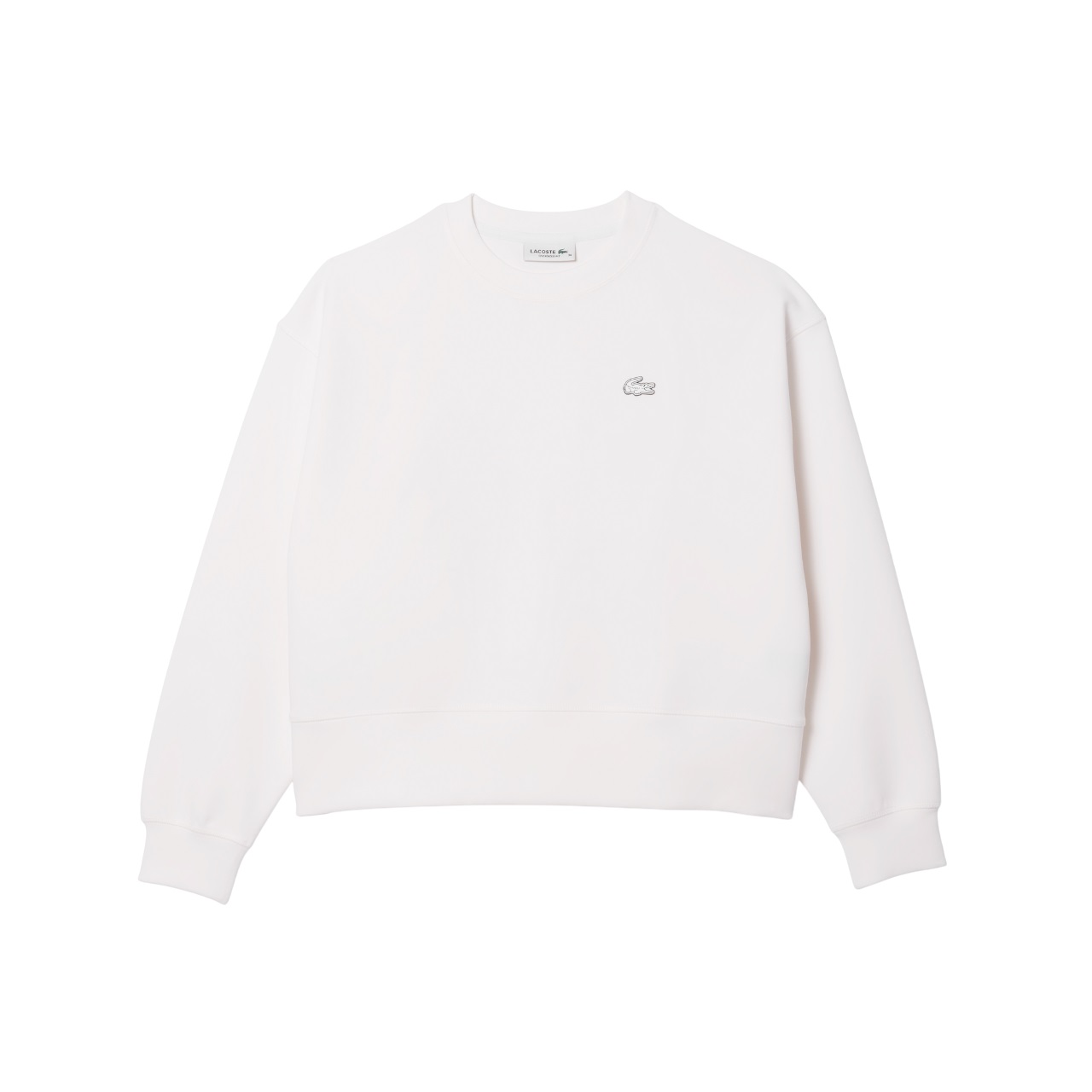 Lacoste Sweaters White In Bianco Neutri