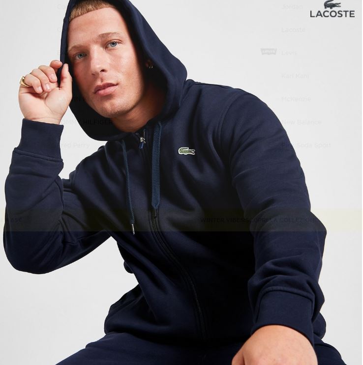 Lacoste Chemises bleues