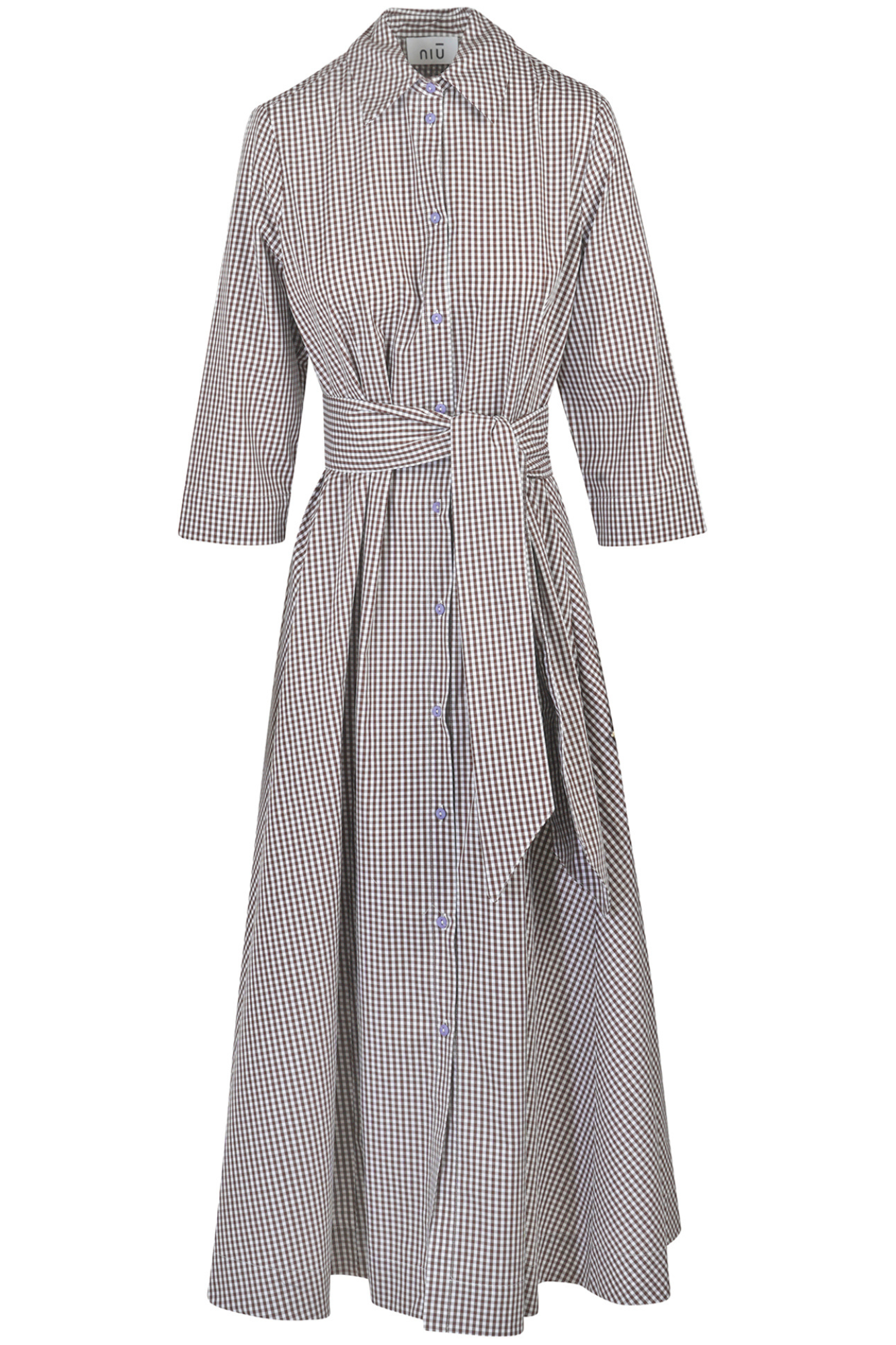 Niu - Dress - 450195 - Tabacco
