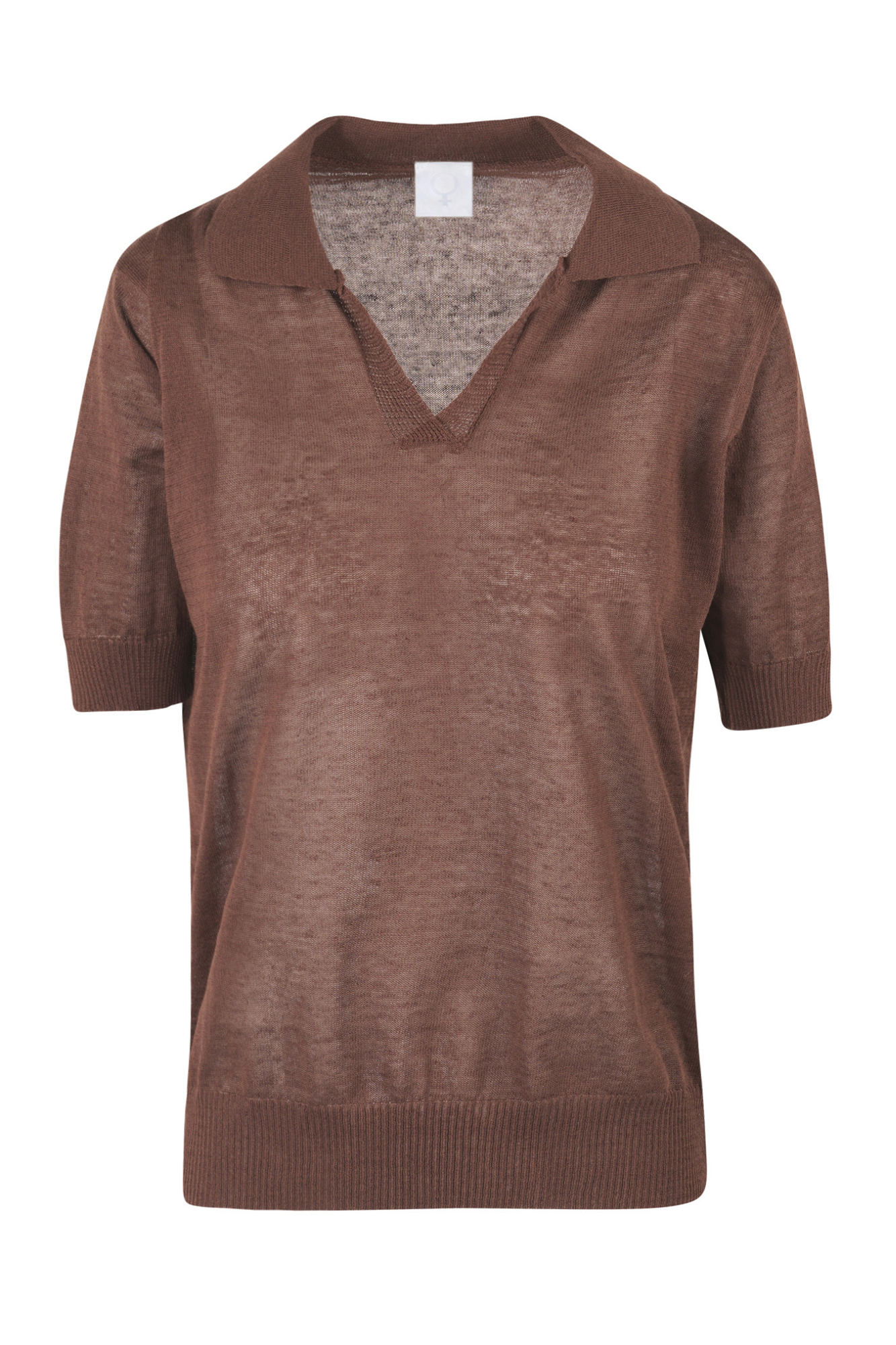 La Femme Blanche - T-shirt - 451614 - Chocolate