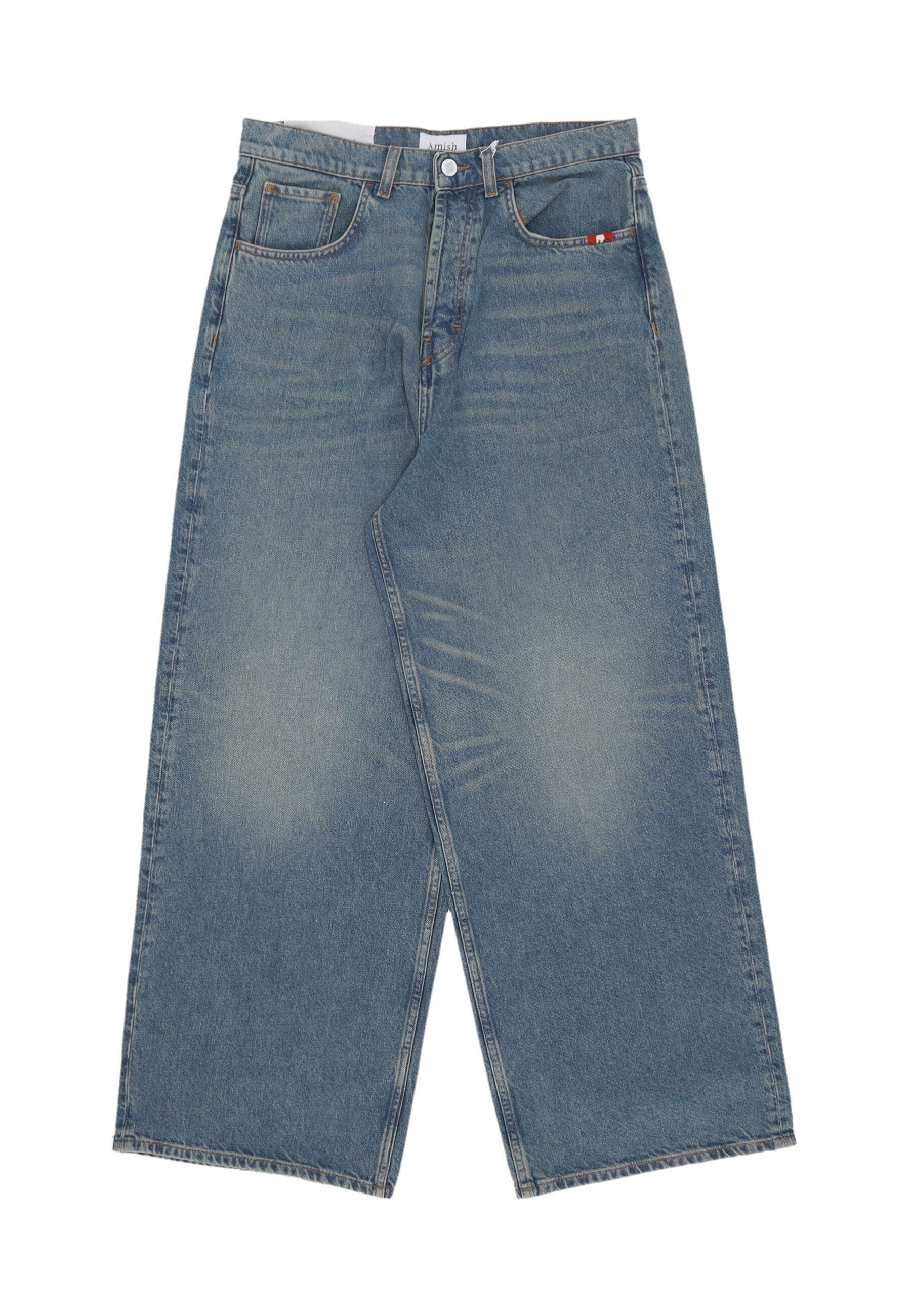AMISH Jeans Uomo Huge Jeans Denim