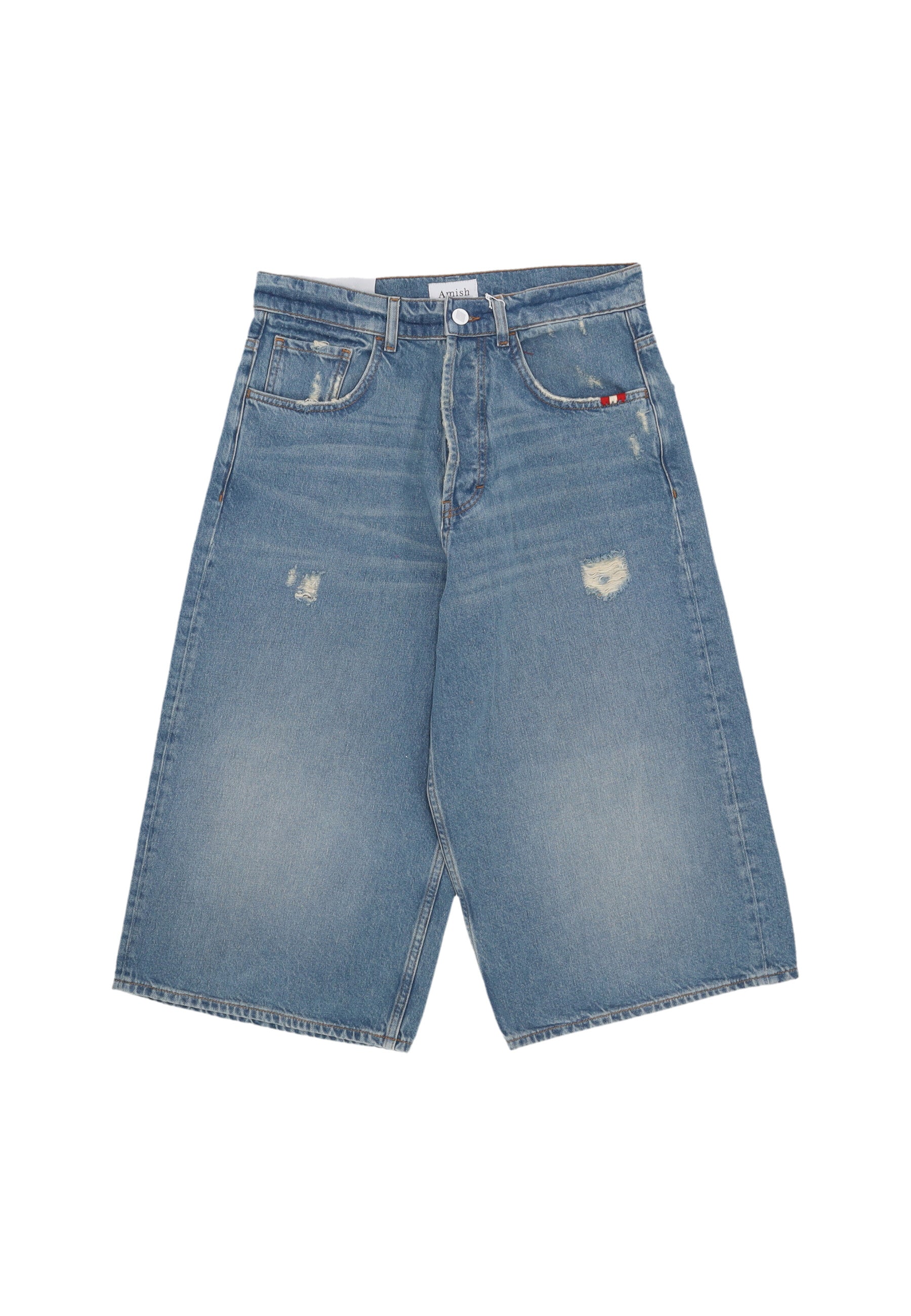Jeans Corto Uomo Huge Denver Bermuda Light Denim