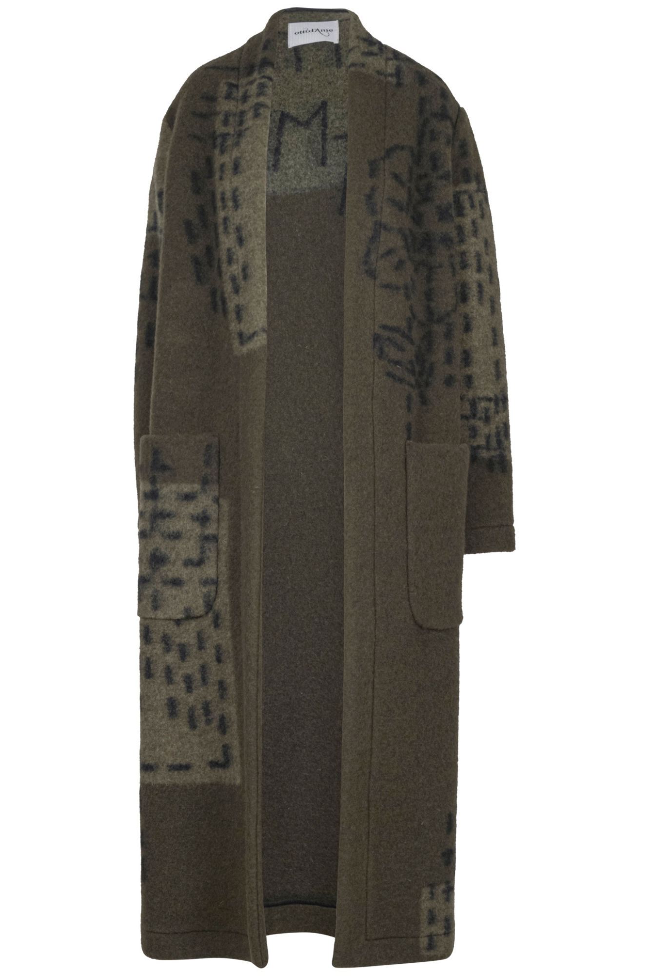 Ottodame - Coat - 461182 - Fantasia verdone