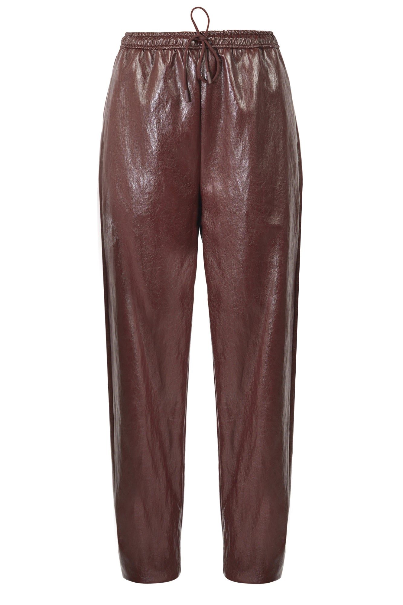 Solotre Drawstring Trousers In Brown