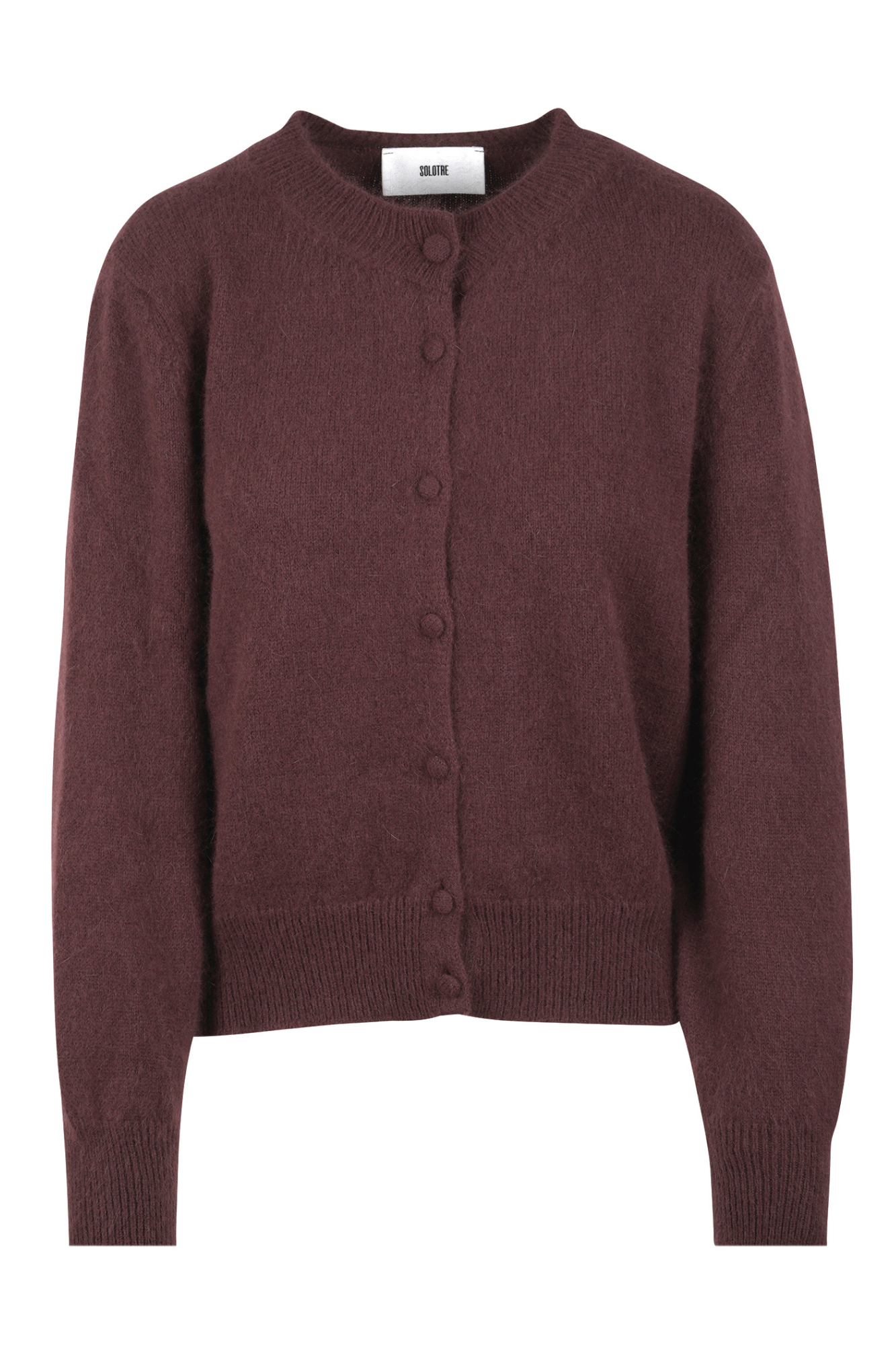 Solotre - Cardigan - 460773 - Bordeaux