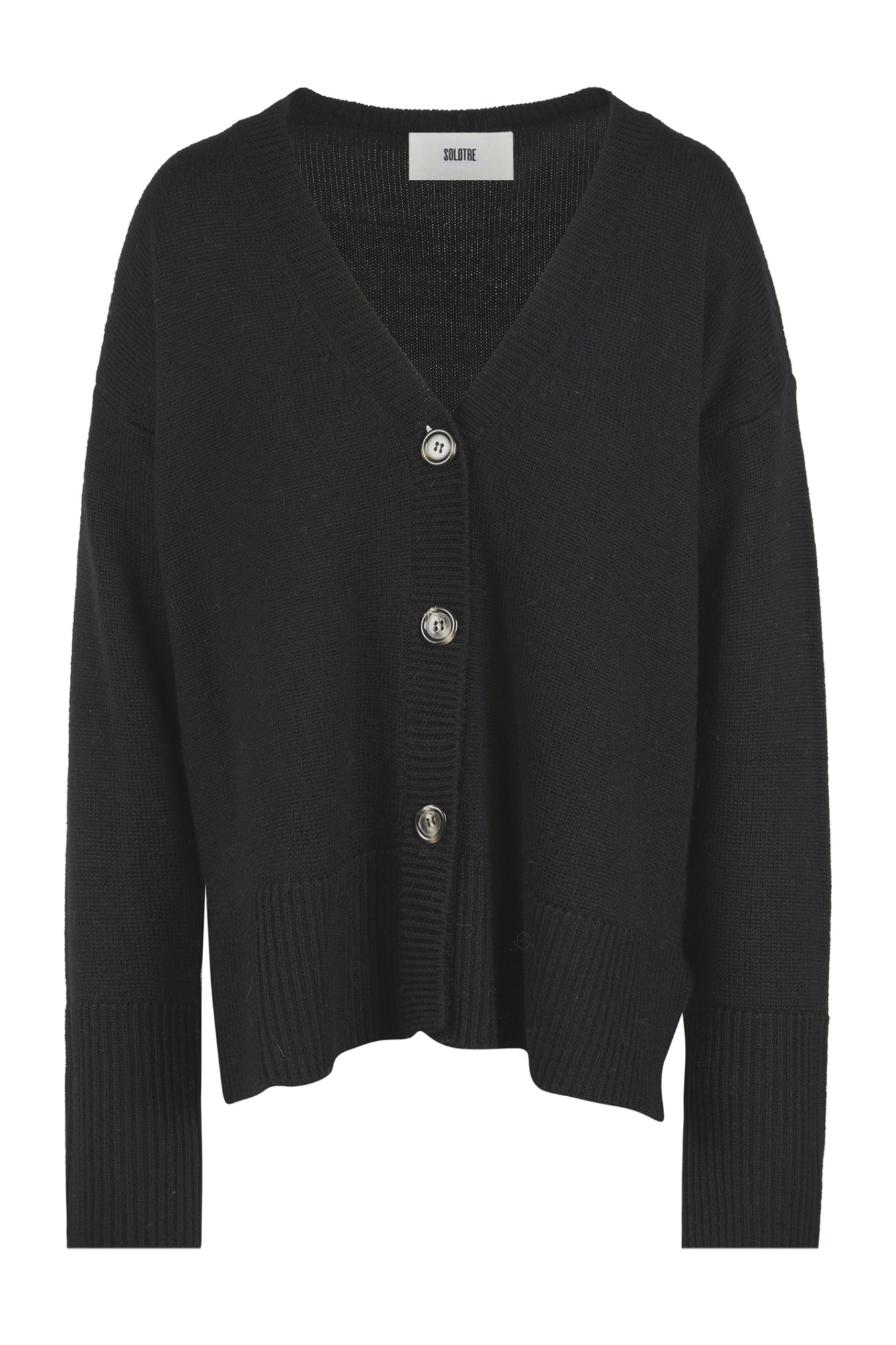 Solotre - Cardigan - 460776 - Black In Black