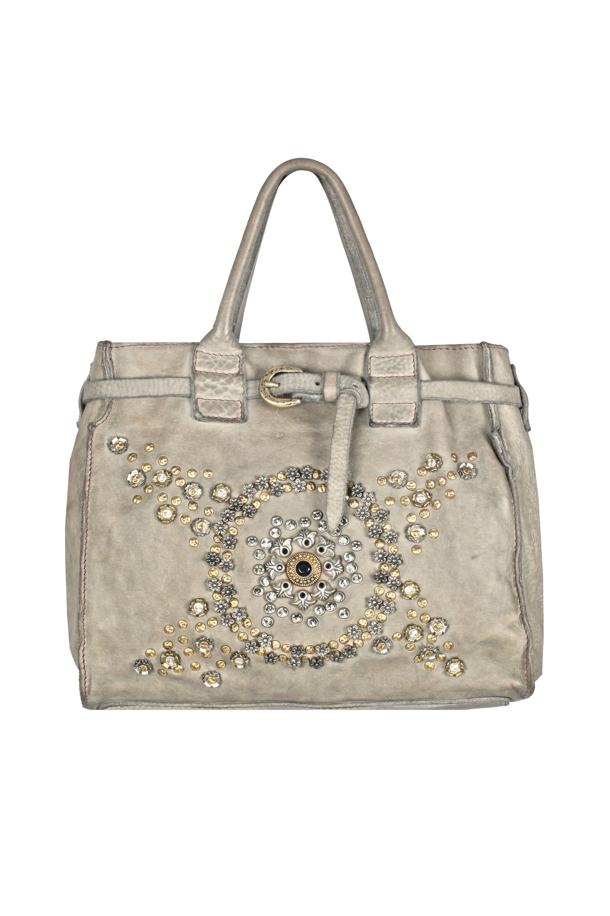 Campomaggi - Medium Bag - 460960 - Grey In Gray