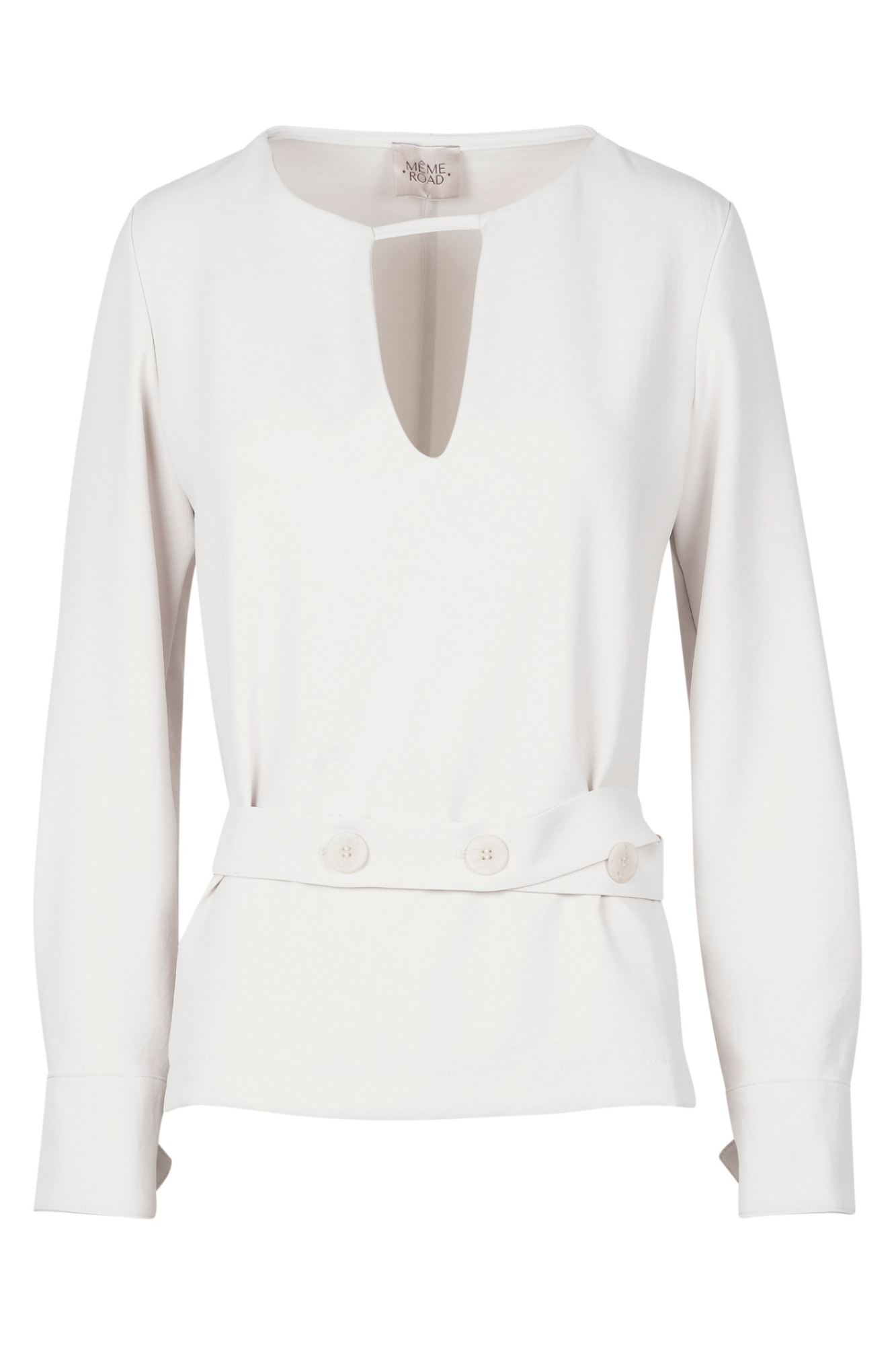 Même Road Meme Road - Blusa - 460016 - Burro In White