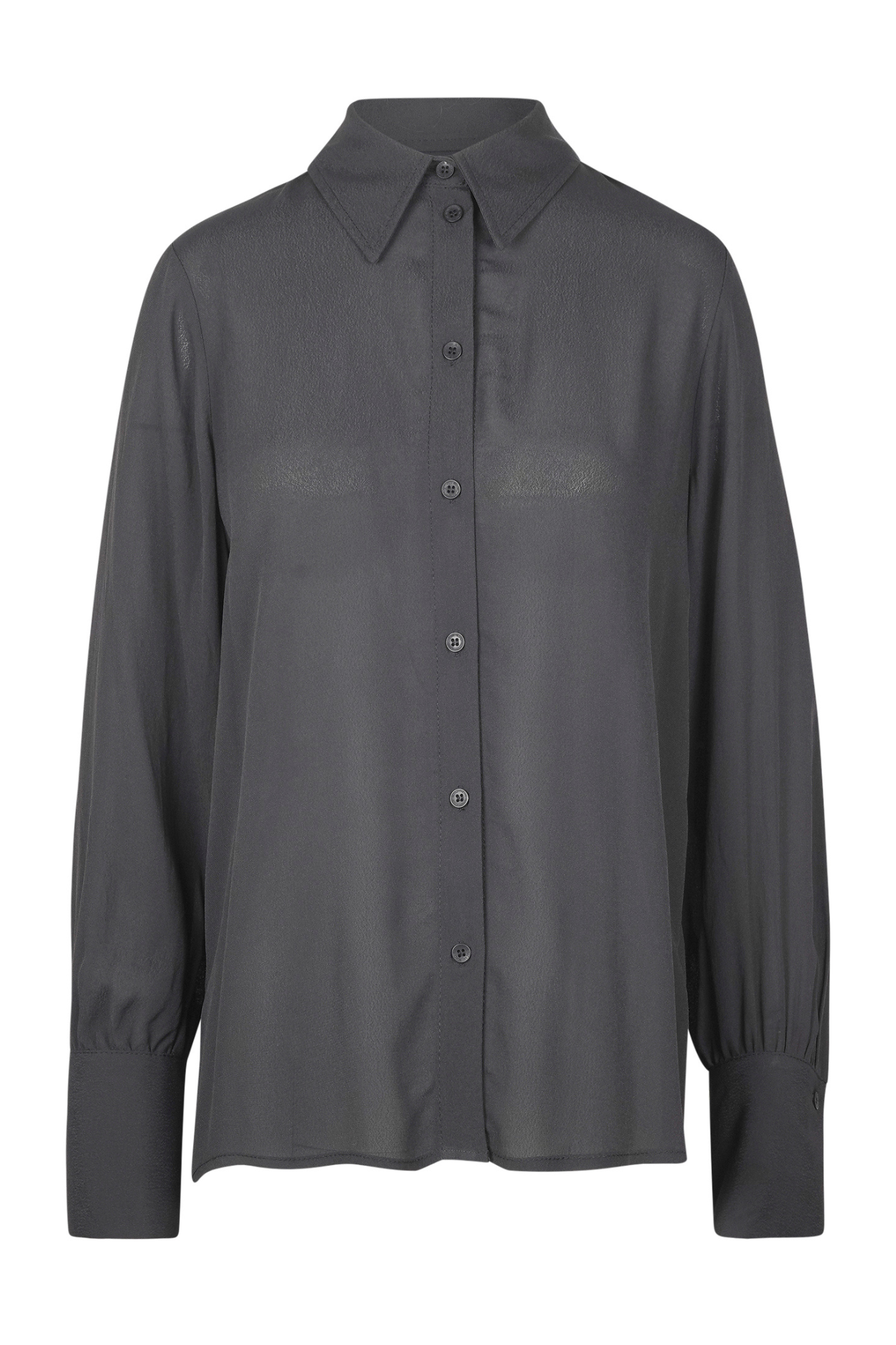 Même Road Meme Road - Shirt - 460020 - Black In Gray