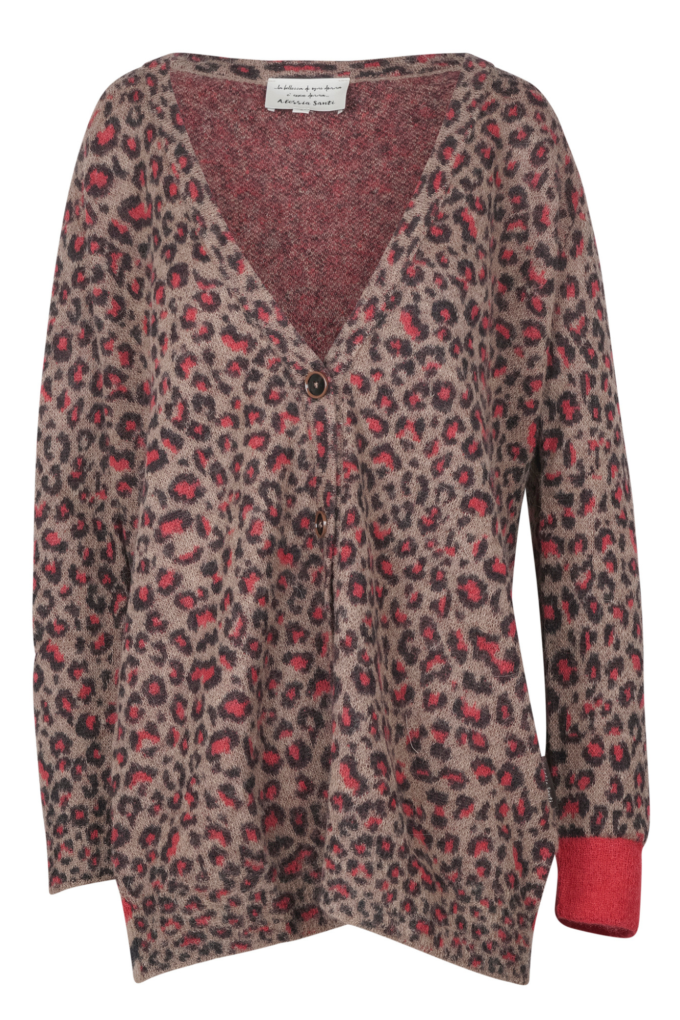 Alessia Santi - Cardigan - 460329 - Beige / Rock In Brown
