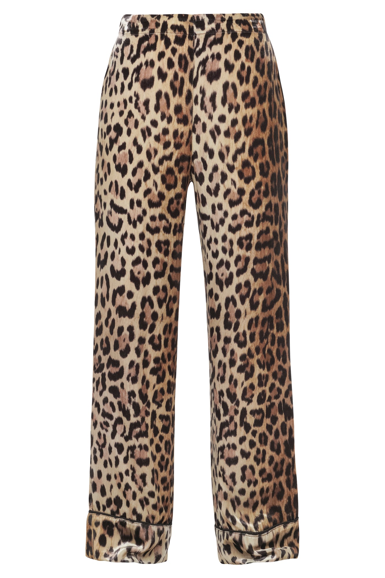 Maliparmi - Trousers - 460724 - Black/beige In Animal Print