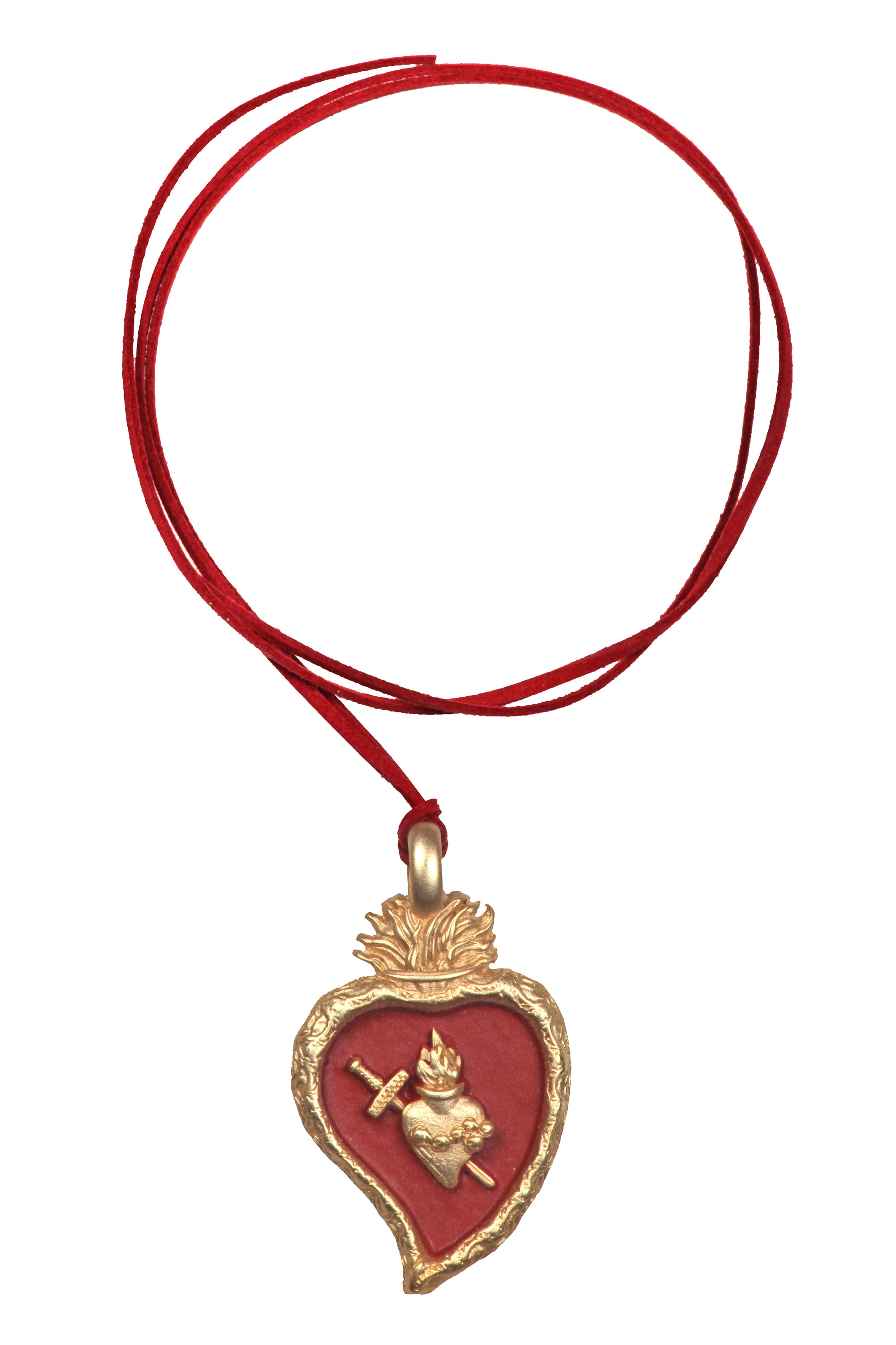 Aleva-bijoux Aleva' Bijoux - Necklace - 461302 - Red