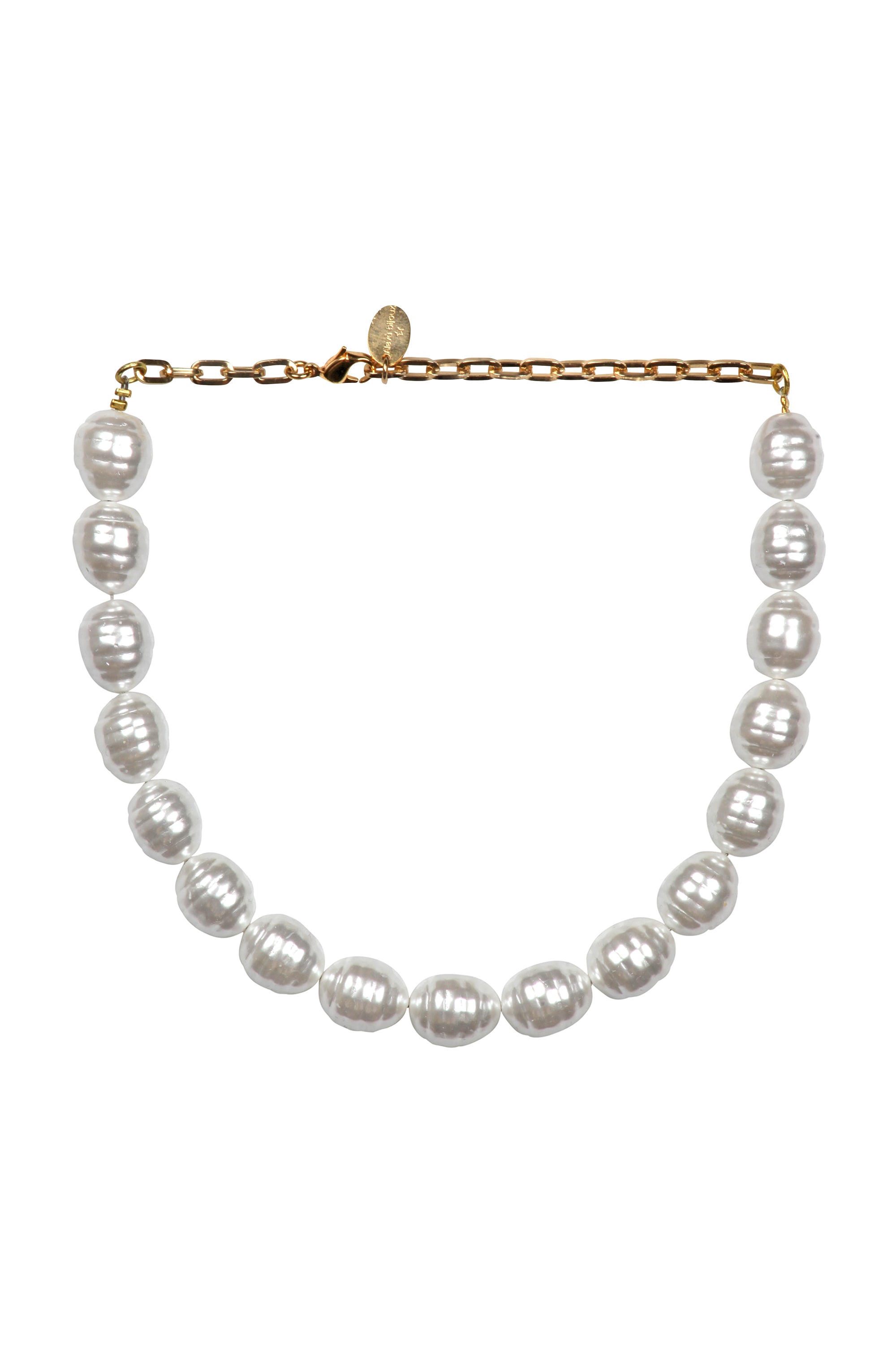 Aleva-bijoux Aleva' Bijoux - Necklace - 461330 - Pearl In White