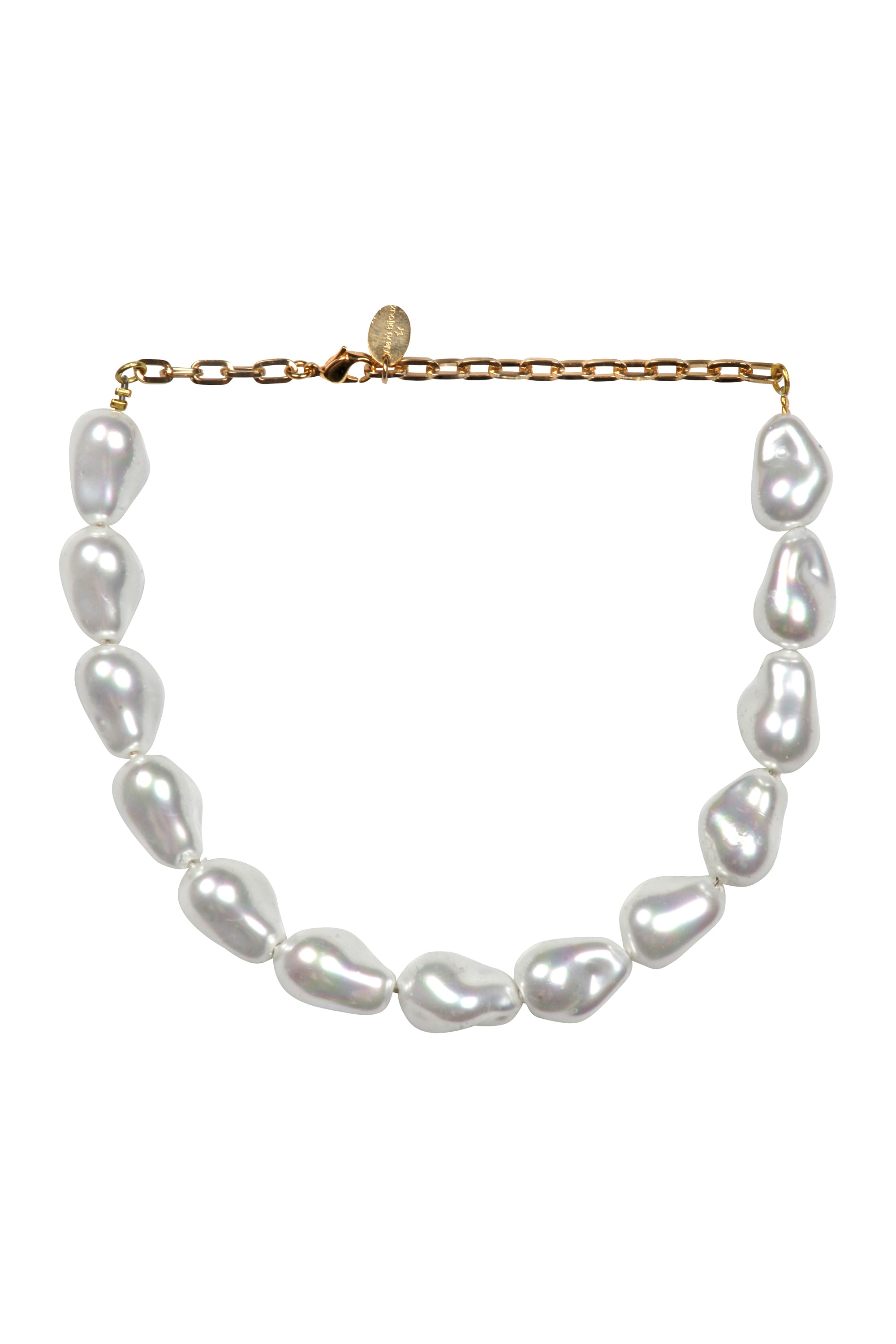 Aleva-bijoux Aleva' Bijoux - Necklace - 461331 - Pearl In White
