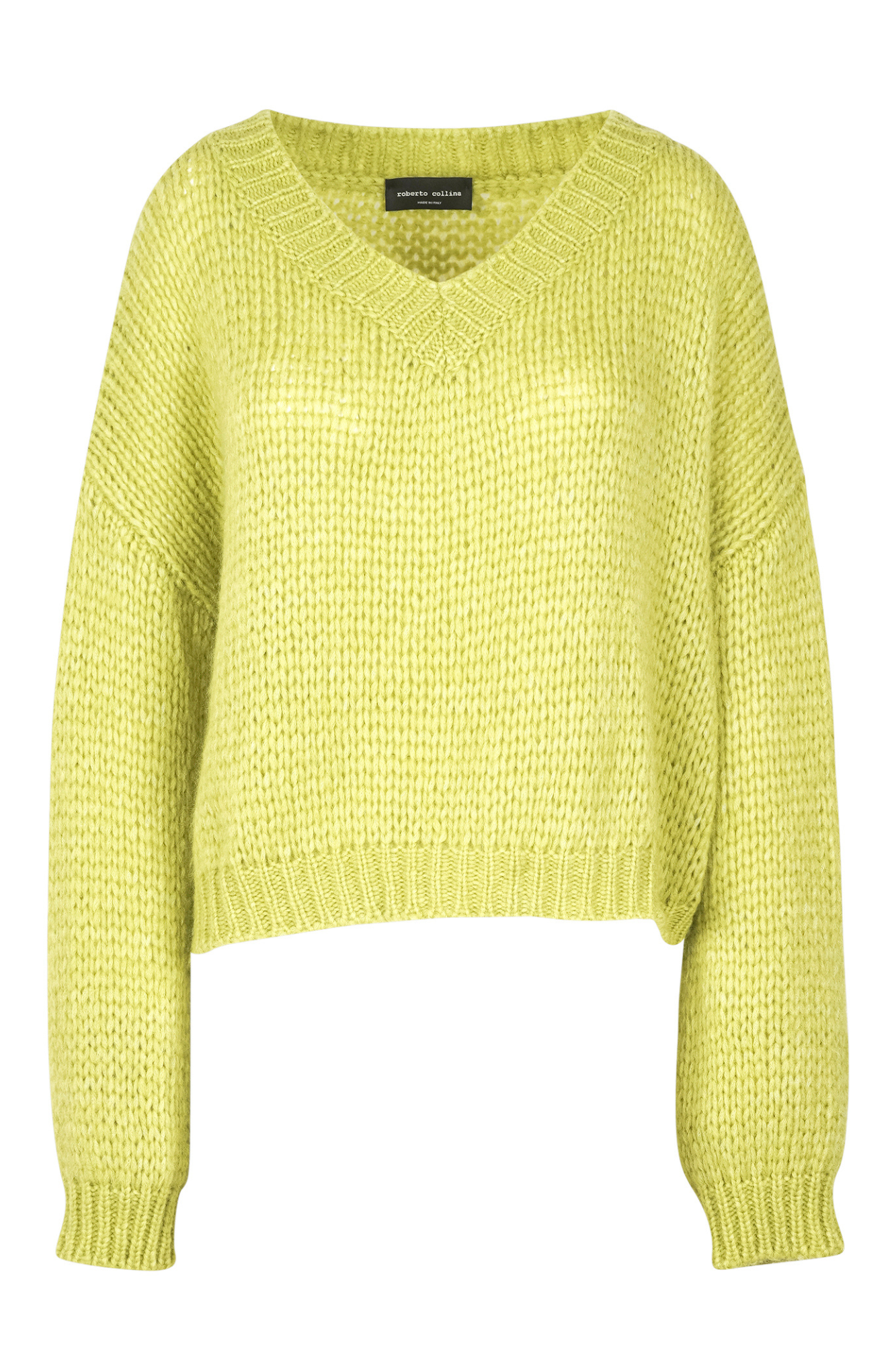 Roberto Collina - Maglia - 460182 - Lime In Green