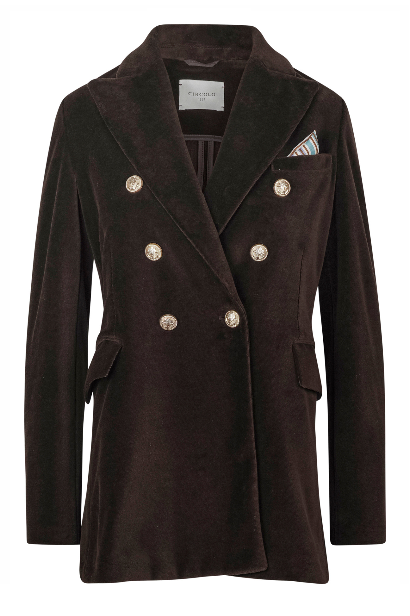 Circolo 1901 - Jacket - 461251 - Chocolate In Brown