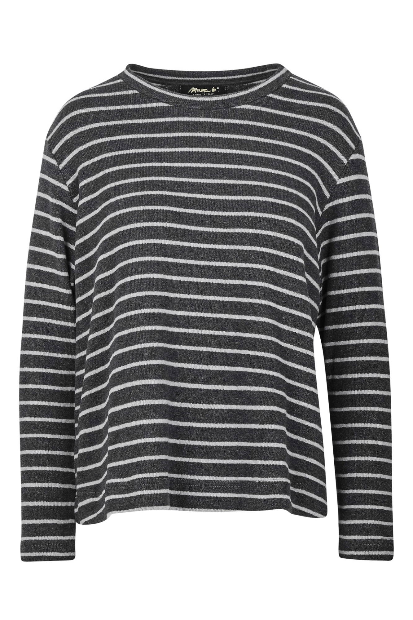 Mama B - Shirt - 460652 - Grey/anthracite In Multi