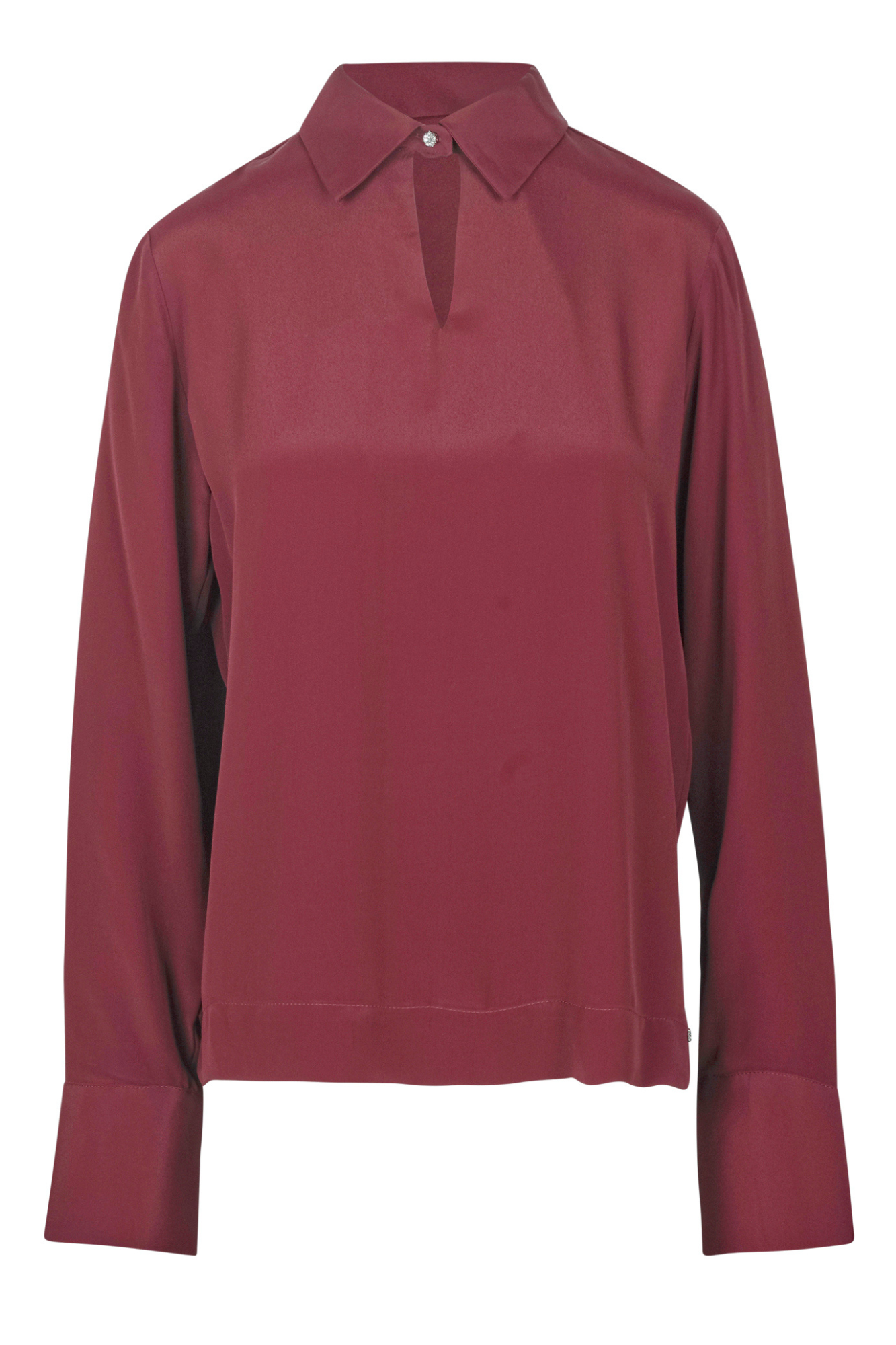 Ottod'ame - Blusa - 461134 - Bordeaux In Burgundy