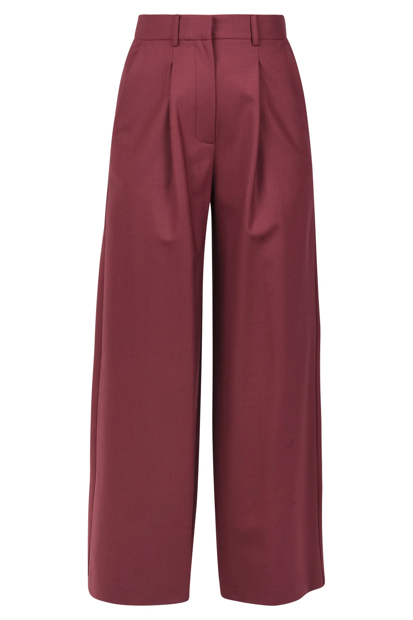 Ottod'ame - Trousers - 461137 - Bordeaux In Burgundy