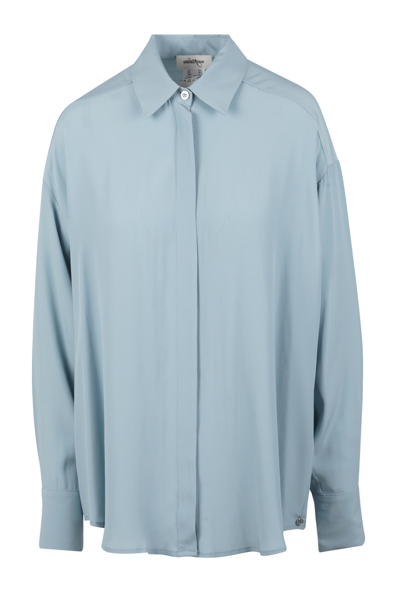 Ottod'ame - Shirt - 461135 - Celeste In Blue