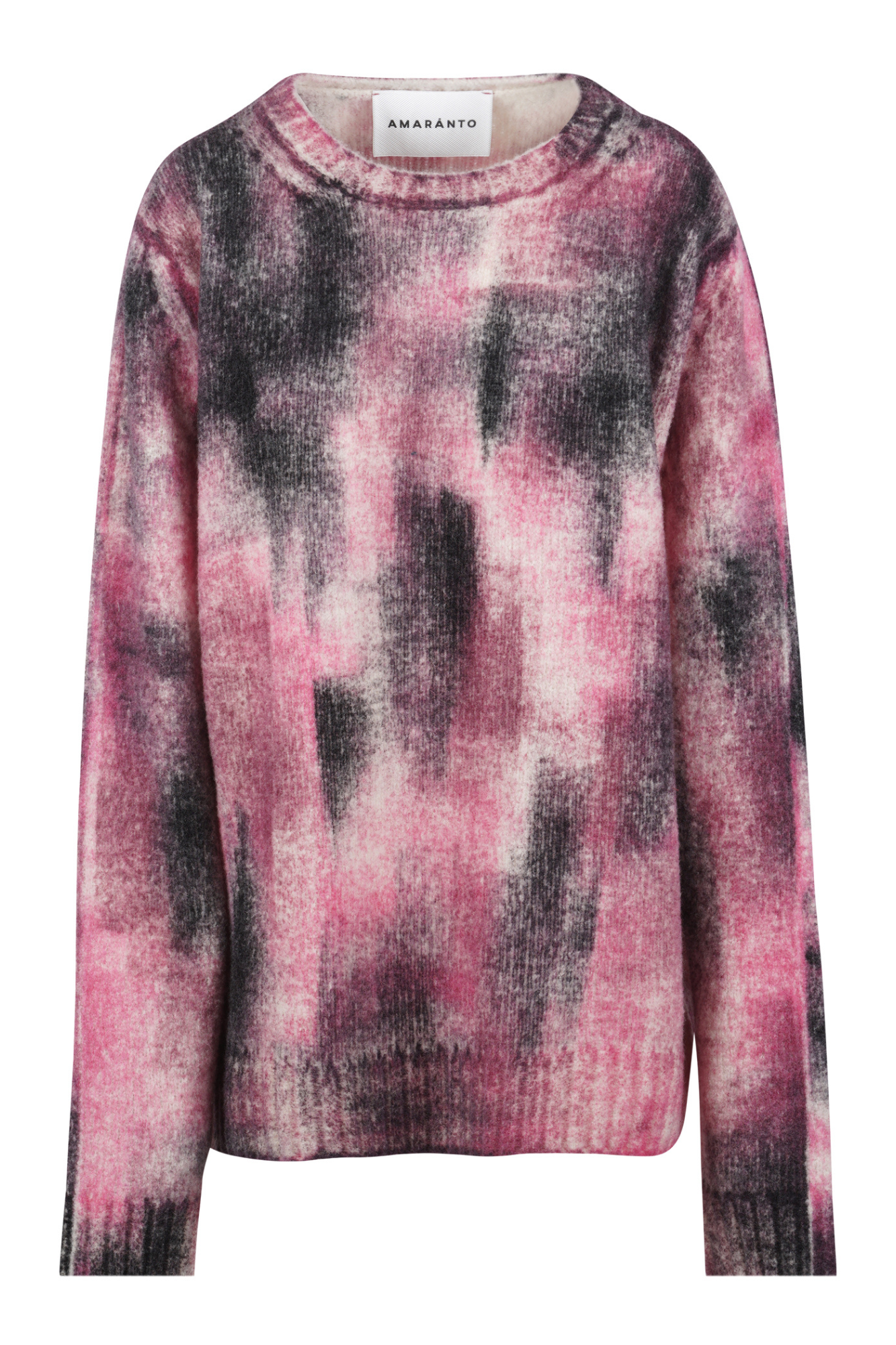 Amaranto - Maglia - 461289 - Nero/rosa In Multi