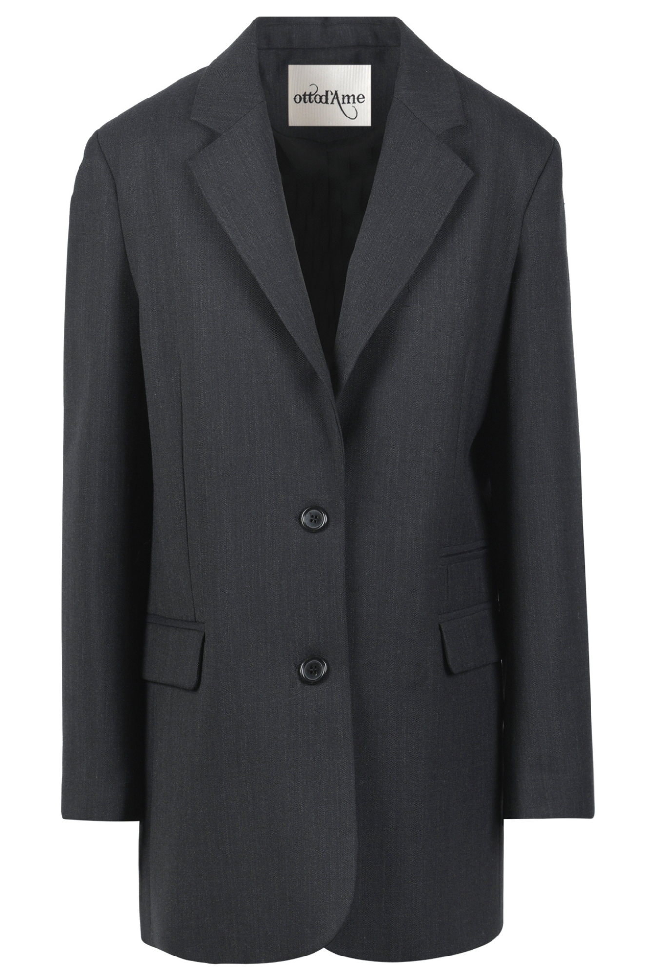 Ottod'ame - Jacket - 461145 - Anthracite In Black