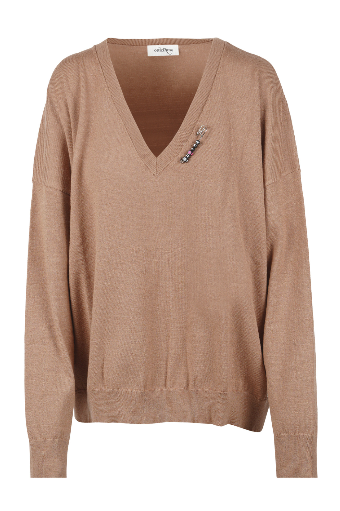Ottod'ame - Maglia - 461180 - Cammello In Multi
