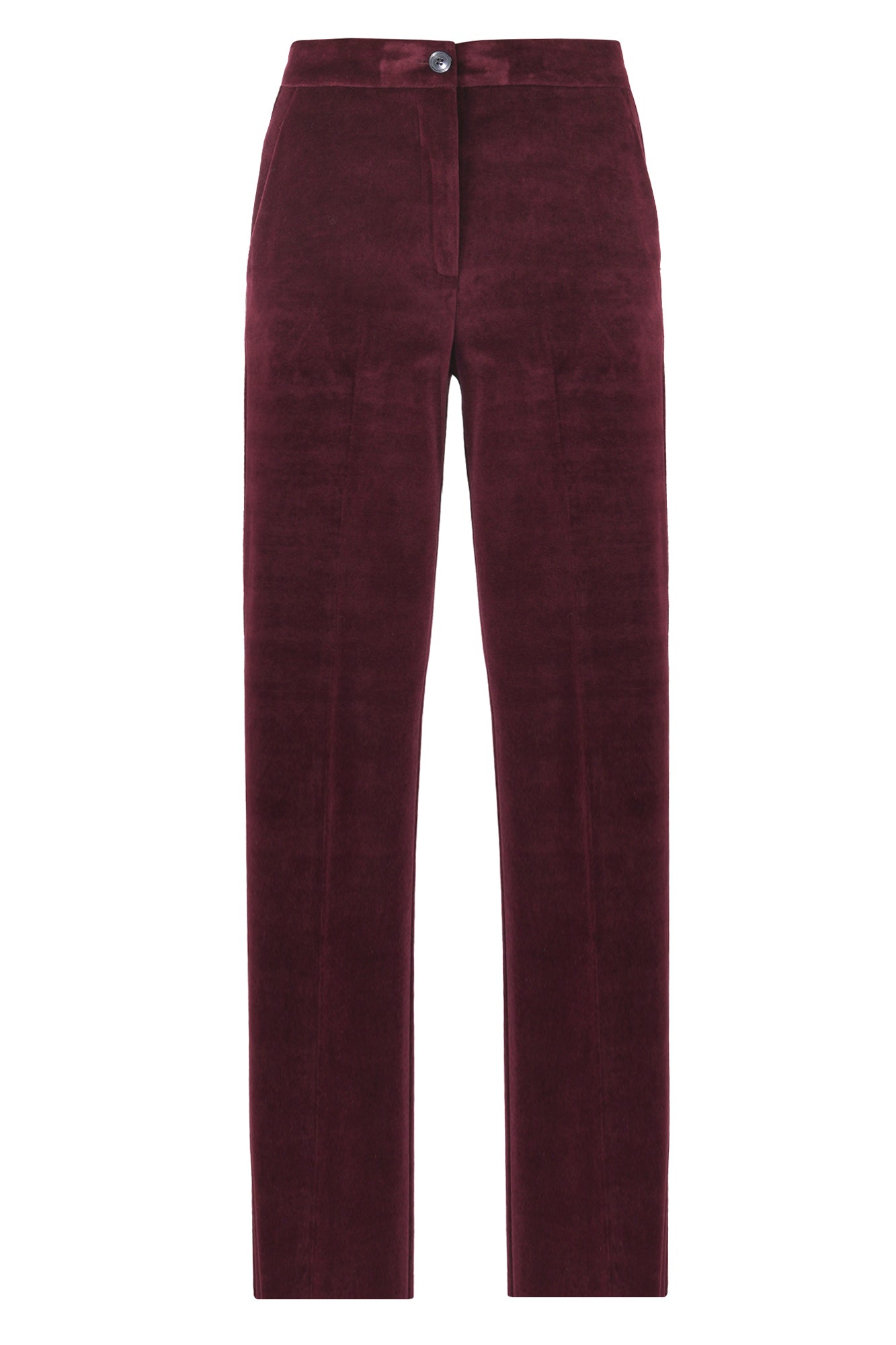 Ottod'ame - Trousers - 461351 - Bordeaux In Burgundy