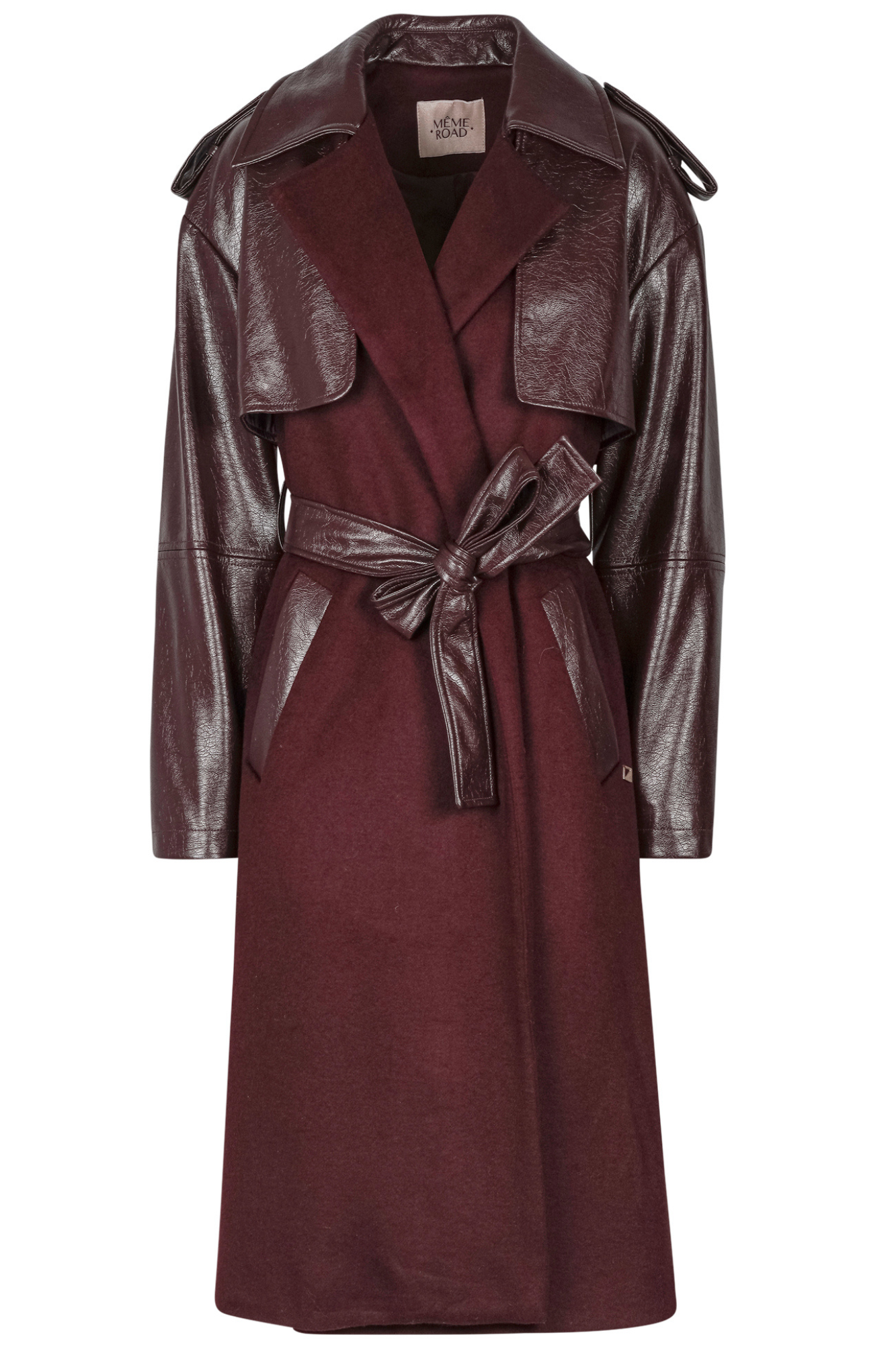 Meme Road - Coat - 460007 - Bordeaux