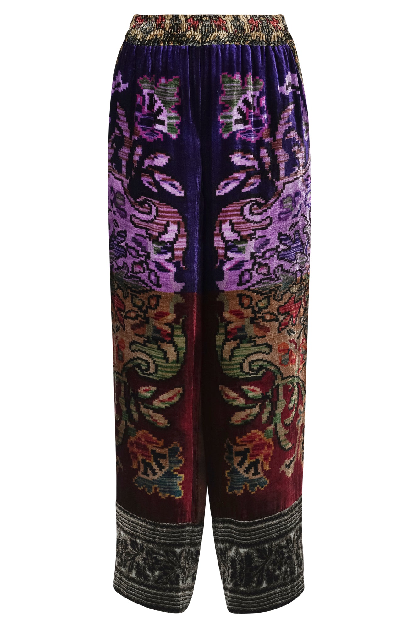 Pierre-louis Mascia - Trousers - 460160 - Viola Bordeaux