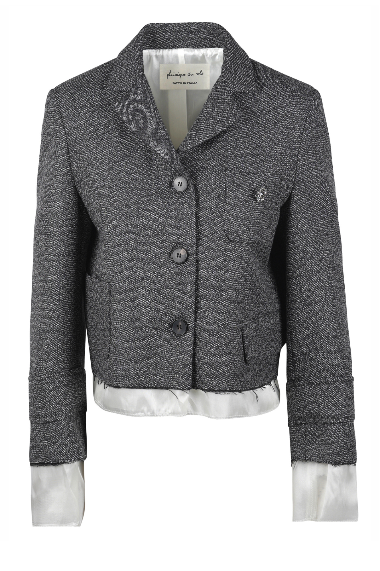 Phisique Du Role - Jacket - 460195 - White/Black