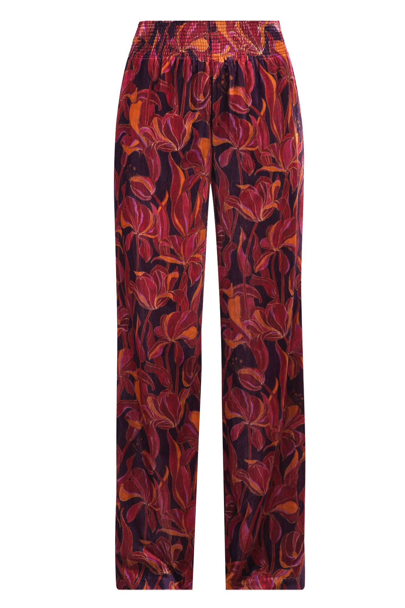 Maliparmi - Trousers - 460720 - Fantasia Bordeaux