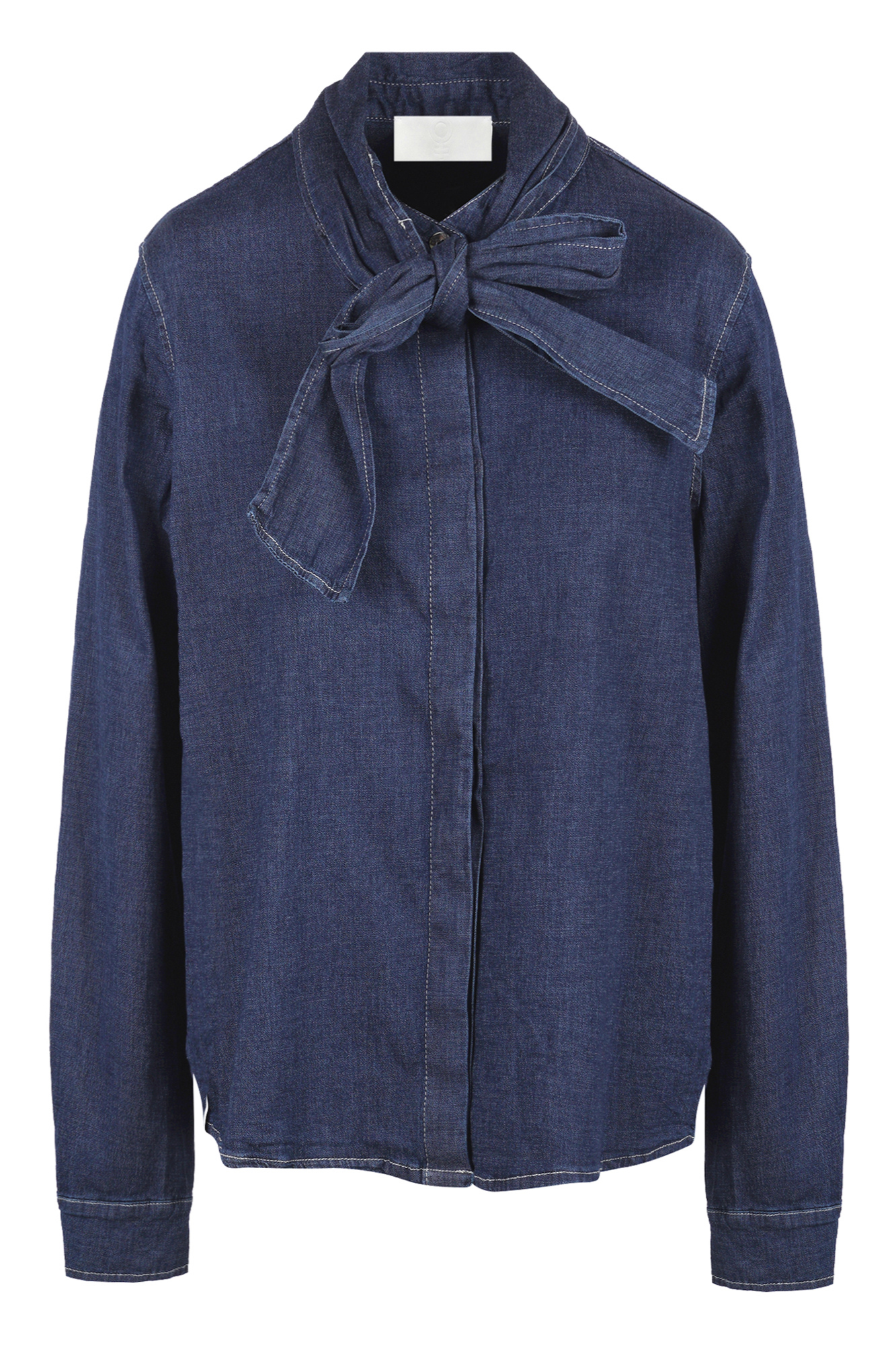 La Femme Blanche - Shirt - 461389 - Clear denim