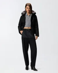 Pinko nita padded canvas full stras fw25