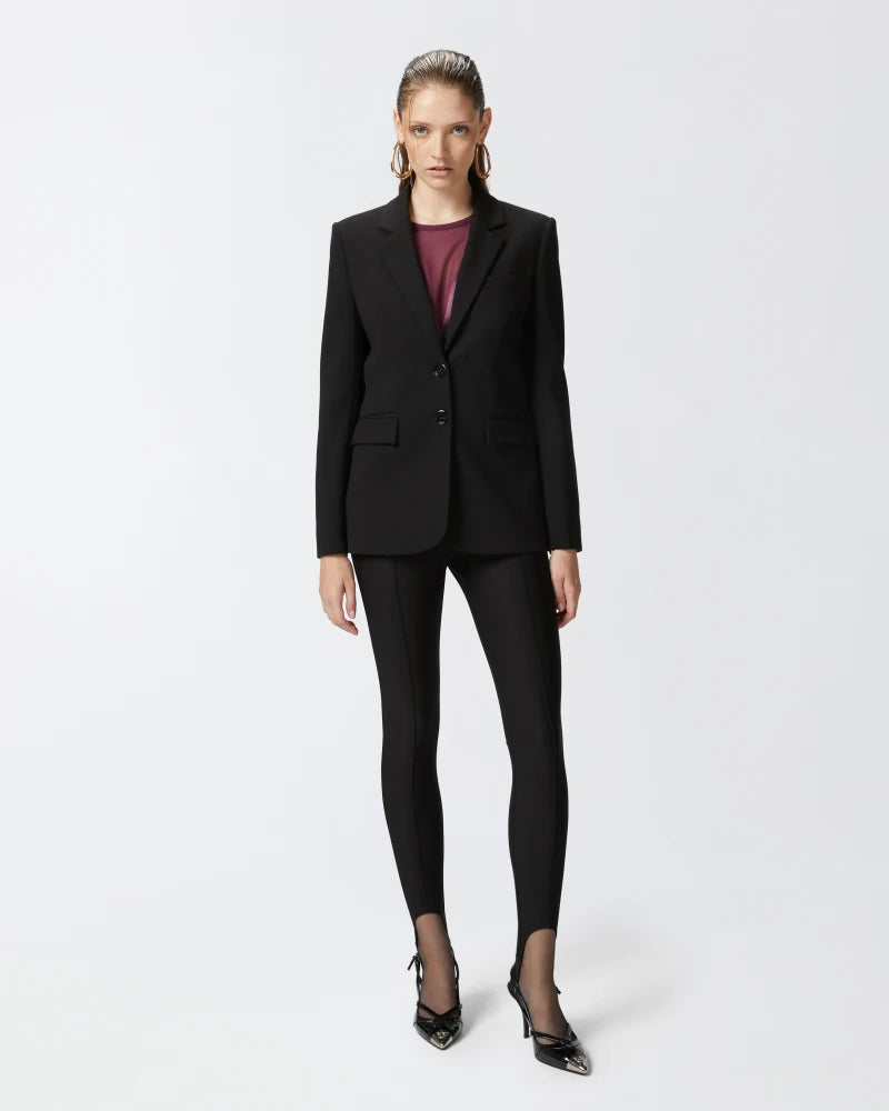 Pinko wheel jacket fabric fw25